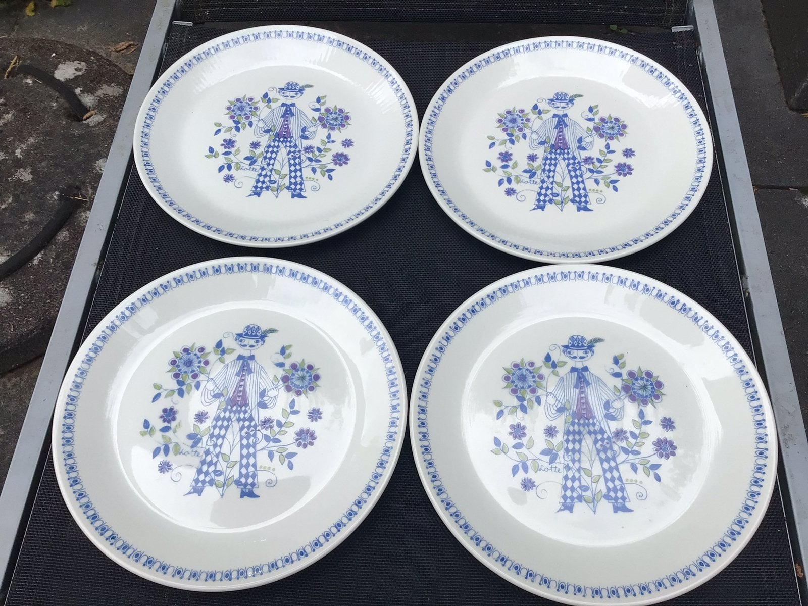 Set Figgio Norway Lotte dinerborden, Ophalen of Verzenden