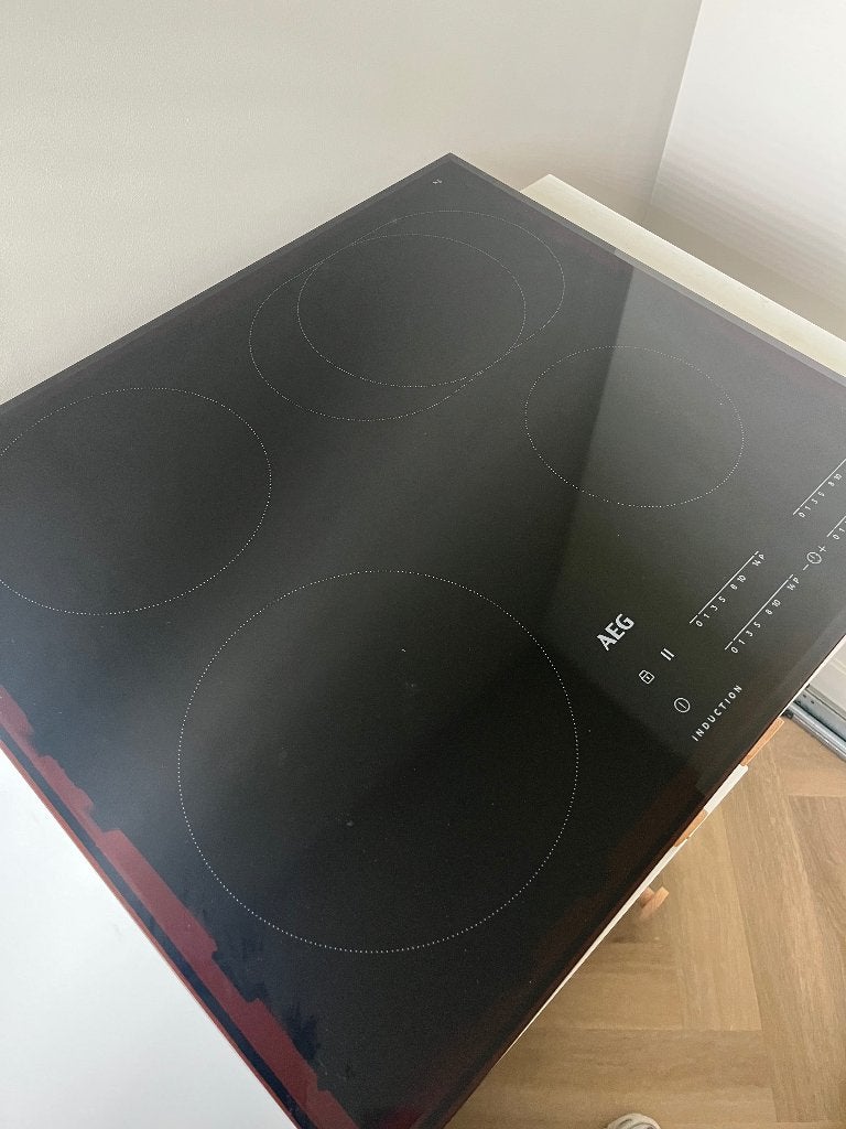 AEG kookplaat 2 fase, Zo goed als nieuw, Inbouw, Inductie, 4 kookzones