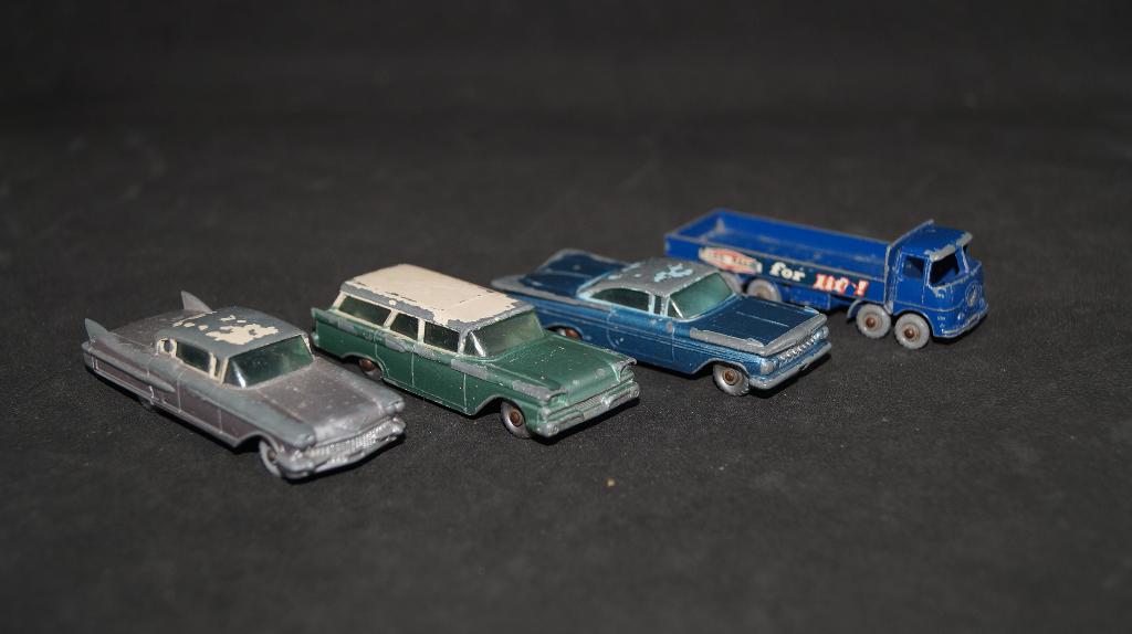 Originele Lesney/Matchbox modellen, RW, allen uit 1959-1960!, Ophalen of Verzenden, Gebruikt, Auto