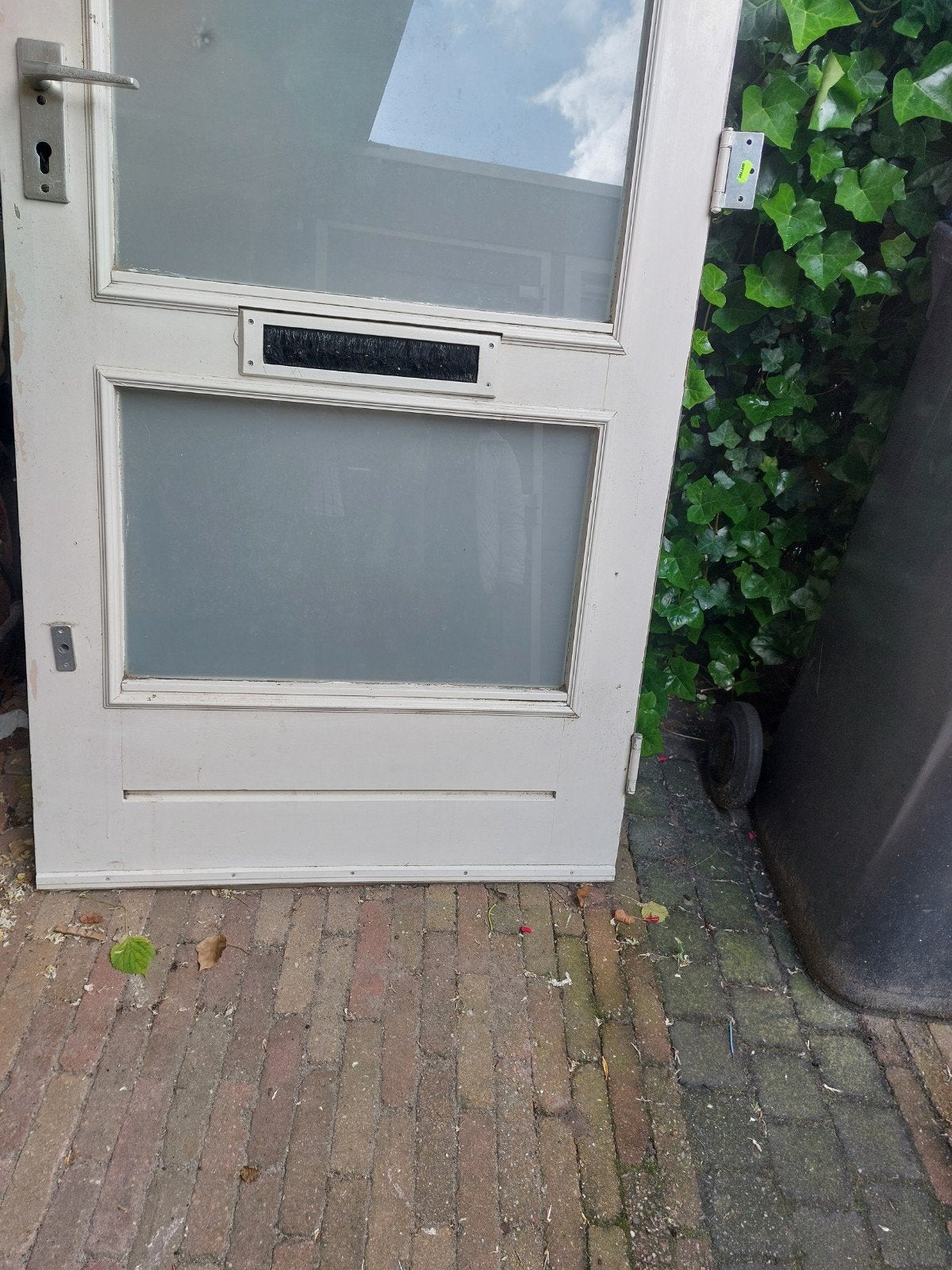 Te koop  Buitendeur, Ophalen of Verzenden, Buitendeur, 200 tot 215 cm