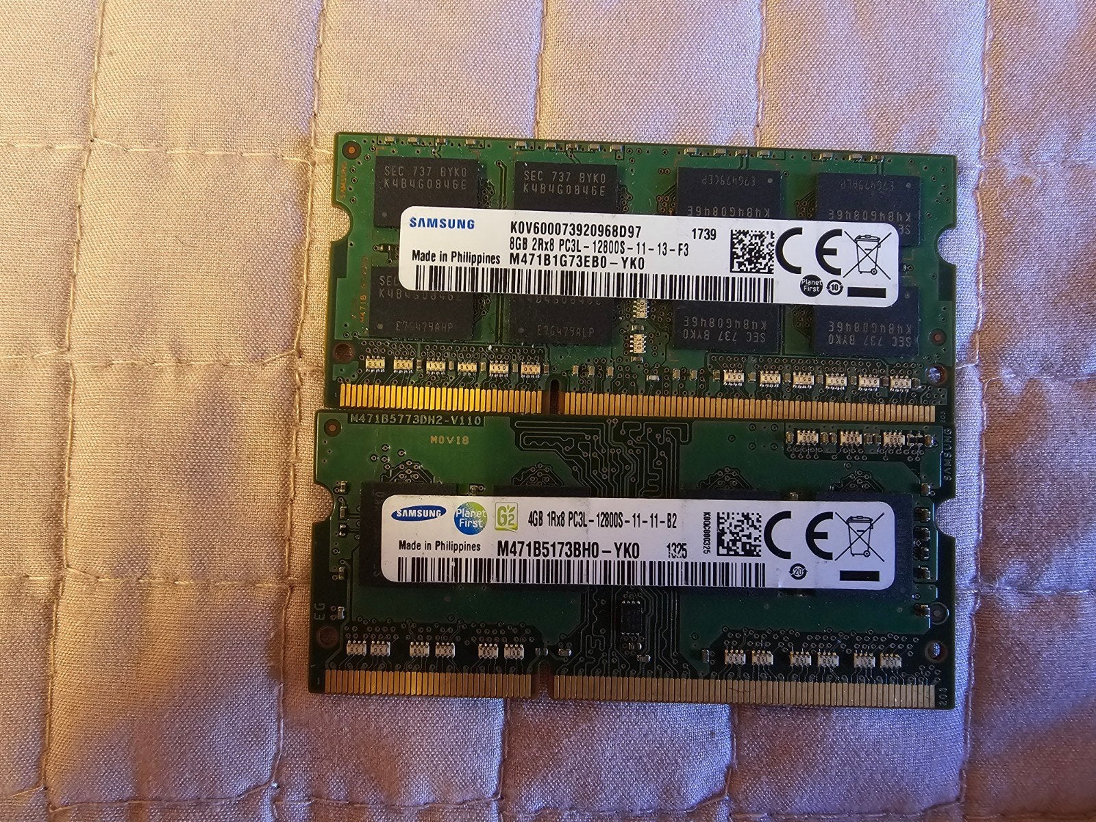 Diverse RAM modules voor laptops en desktops, Computers en Software, RAM geheugen, Gebruikt, Desktop, 4 GB, DDR3, Ophalen of Verzenden