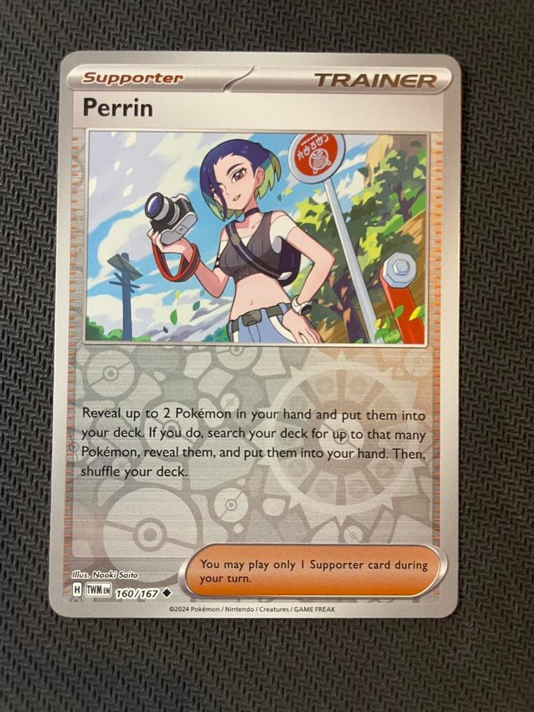 Perrin 160/167 Reverse Holo Twilight Masquerade Packfresh, Ophalen of Verzenden, Zo goed als nieuw