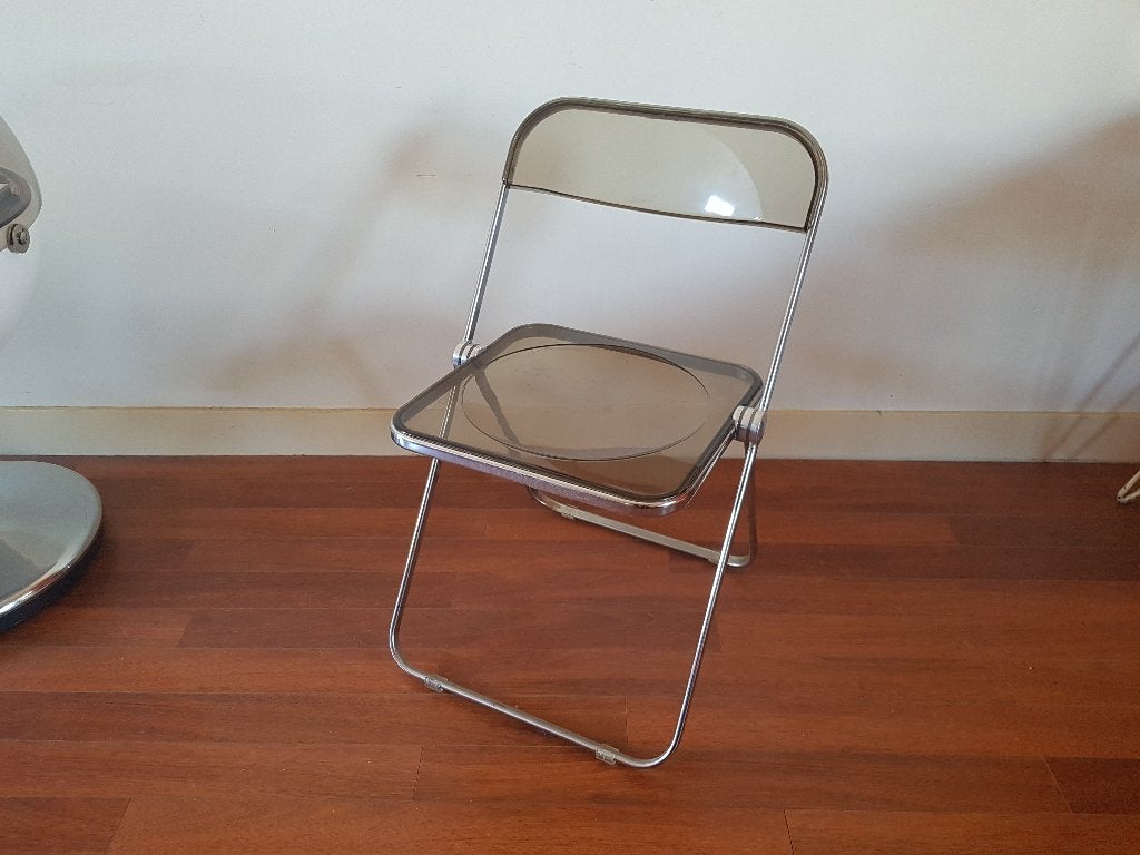 Plia stoel Anonima Castelli 1960s, Huis en Inrichting, Ophalen, Eén, Kunststof, Gebruikt
