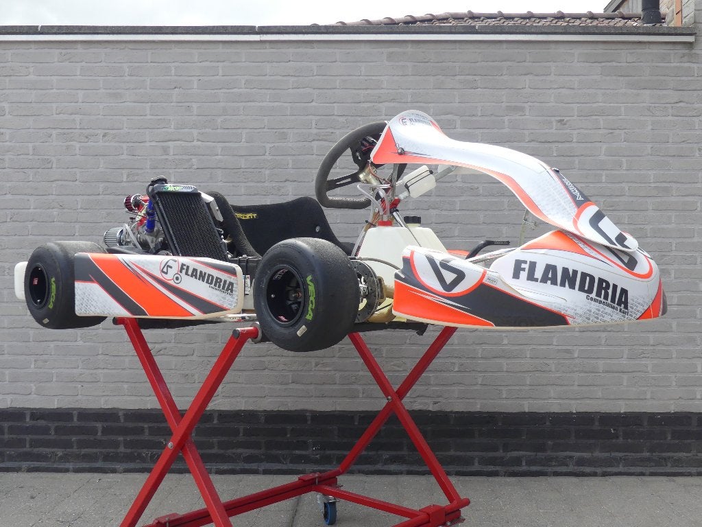 Flandria Chassis met Swissauto VT250 evo II, Ophalen of Verzenden, Nieuw, Kart