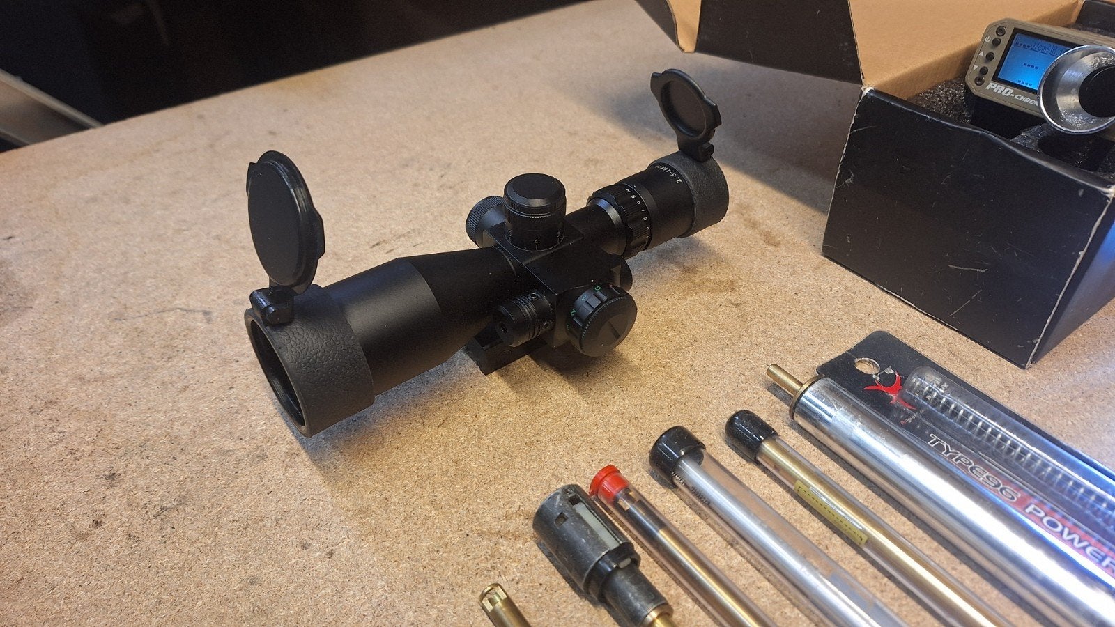 Airsoft onderdelen en accessoires - Groot pakket, Ophalen of Verzenden, Zo goed als nieuw