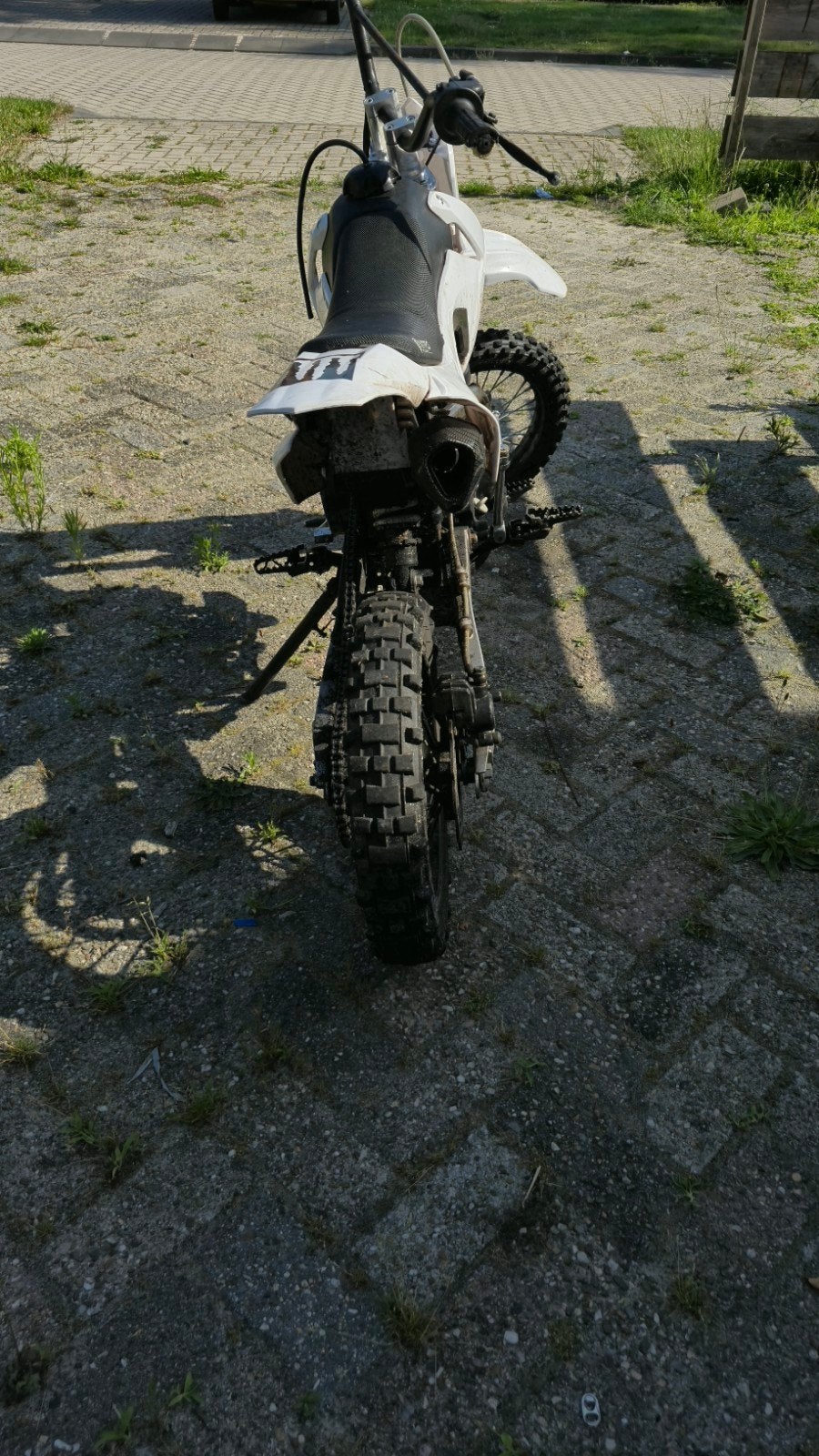 Pitbike 110cc, Fietsen en Brommers, Minibikes, Midibikes en Pitbikes, Ophalen, Gebruikt, Nitro, Pitbike