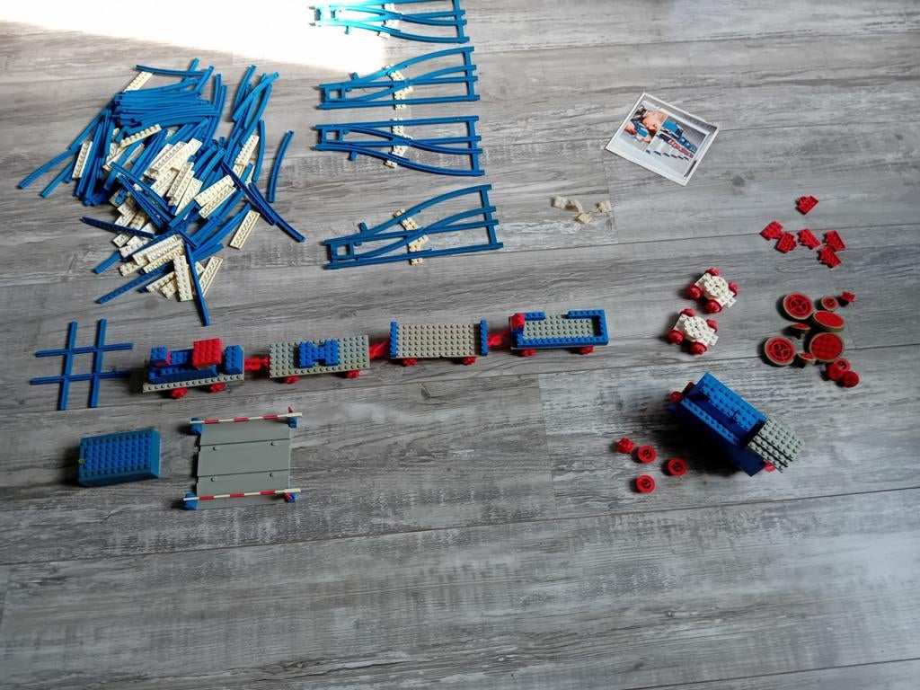 Lego trein 112 en 115, Ophalen of Verzenden, Gebruikt