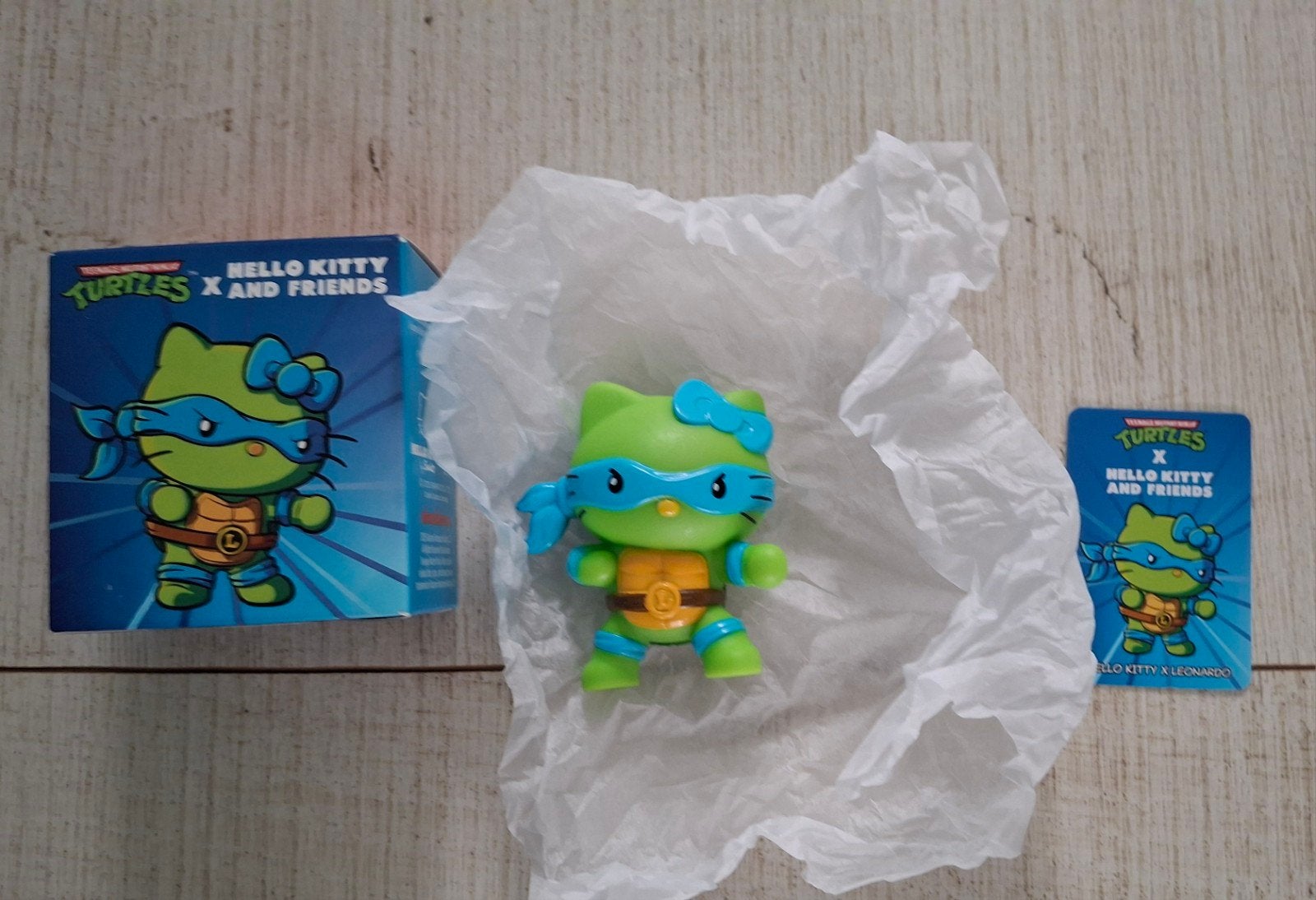 Hello Kitty x Turtles McDonald's Happy Meal figuur, Ophalen of Verzenden, Nieuw, Jongen of Meisje