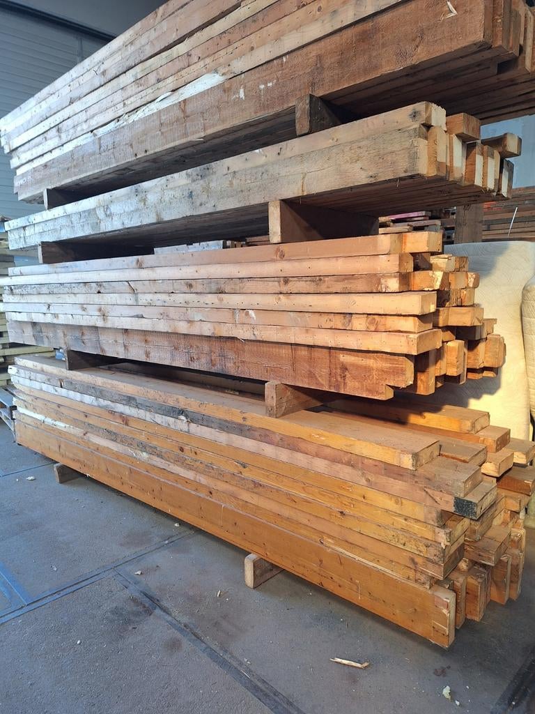 Balken schuur overkapping stal loods vloer, Tuin en Terras, Ophalen of Verzenden, 250 cm of meer, Balken