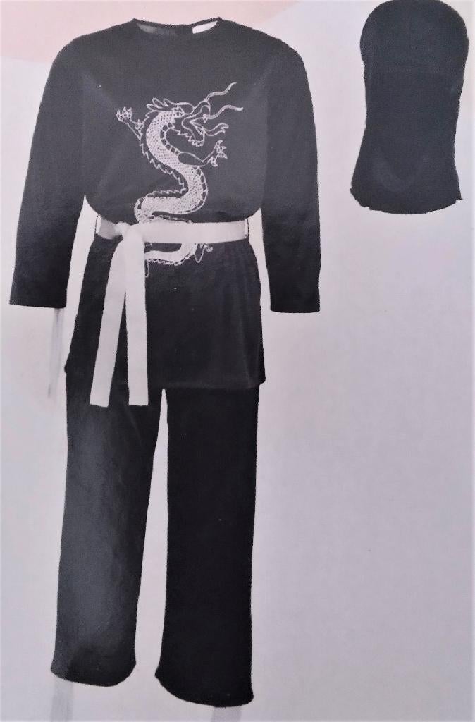 Mooi 4 dlg nieuwe ninja outfit mt 104 / 116, Ophalen of Verzenden, Nieuw, 110 t/m 116, Jongen of Meisje