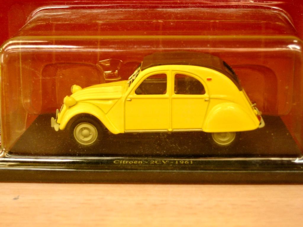 Citroen 2CV 1961 geel Passion Citroen 1:43, Ophalen of Verzenden, Nieuw, Auto, Overige merken