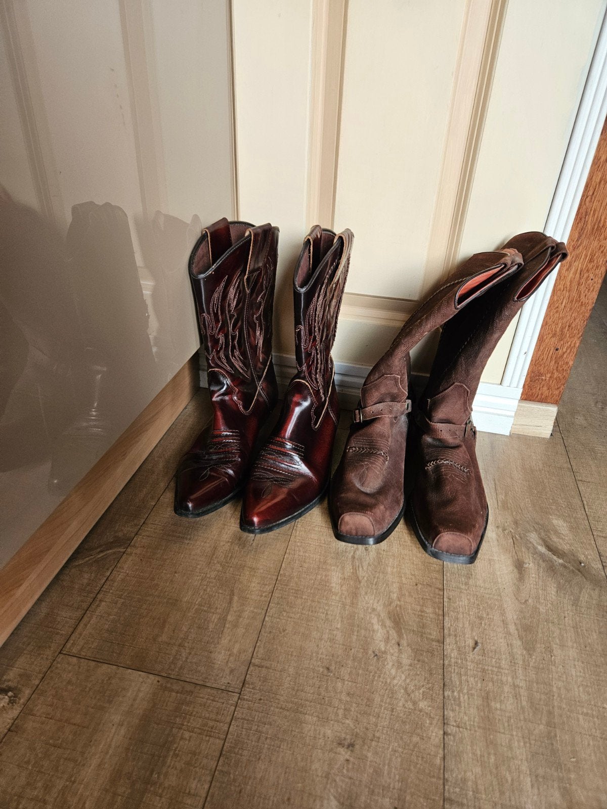 2 paar Sendra cowboylaarzen maat 47, Kleding | Heren, Schoenen, Zo goed als nieuw, Bruin, Ophalen of Verzenden