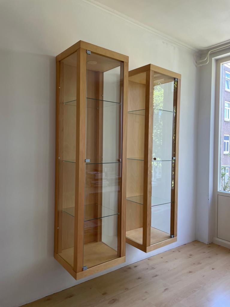 Vitrinekasten, Ophalen, Minder dan 50 cm, Nieuw, 150 tot 200 cm
