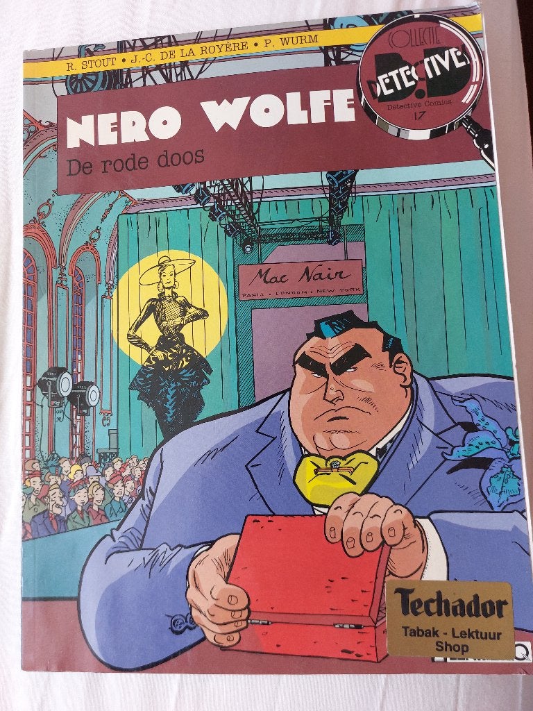Nero Wolfe, De rode doos, Eén stripboek, Ophalen of Verzenden, Gelezen