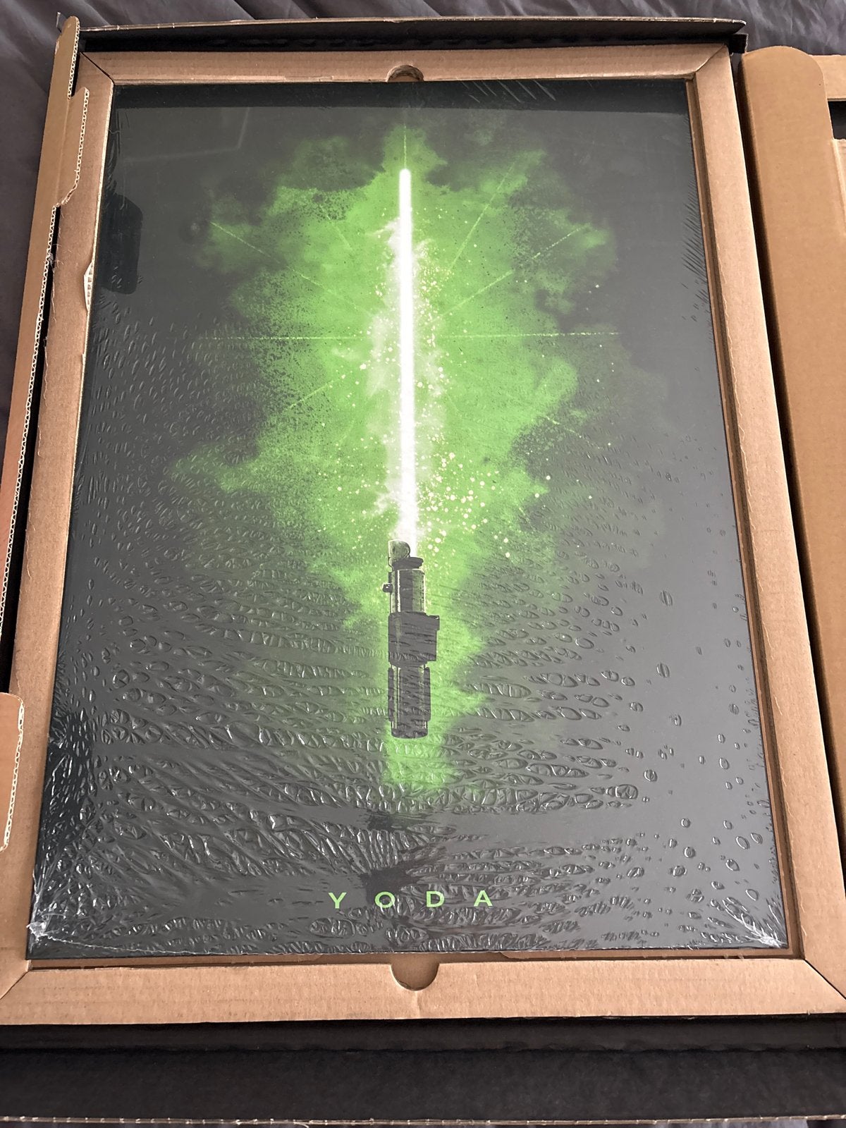Displate Star Wars Yoda metalen poster - Nieuw in verpakking, Verzamelen, Ophalen, Rechthoekig Staand, Nieuw, A1 t/m A3