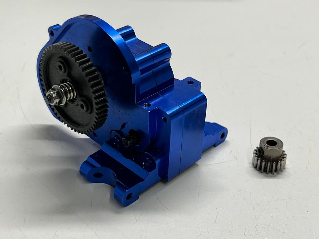 InTegy aluminium Transmissie Behuizing voor Traxxas 2WD, Zo goed als nieuw, Onderdeel, Overige schalen, Overige typen