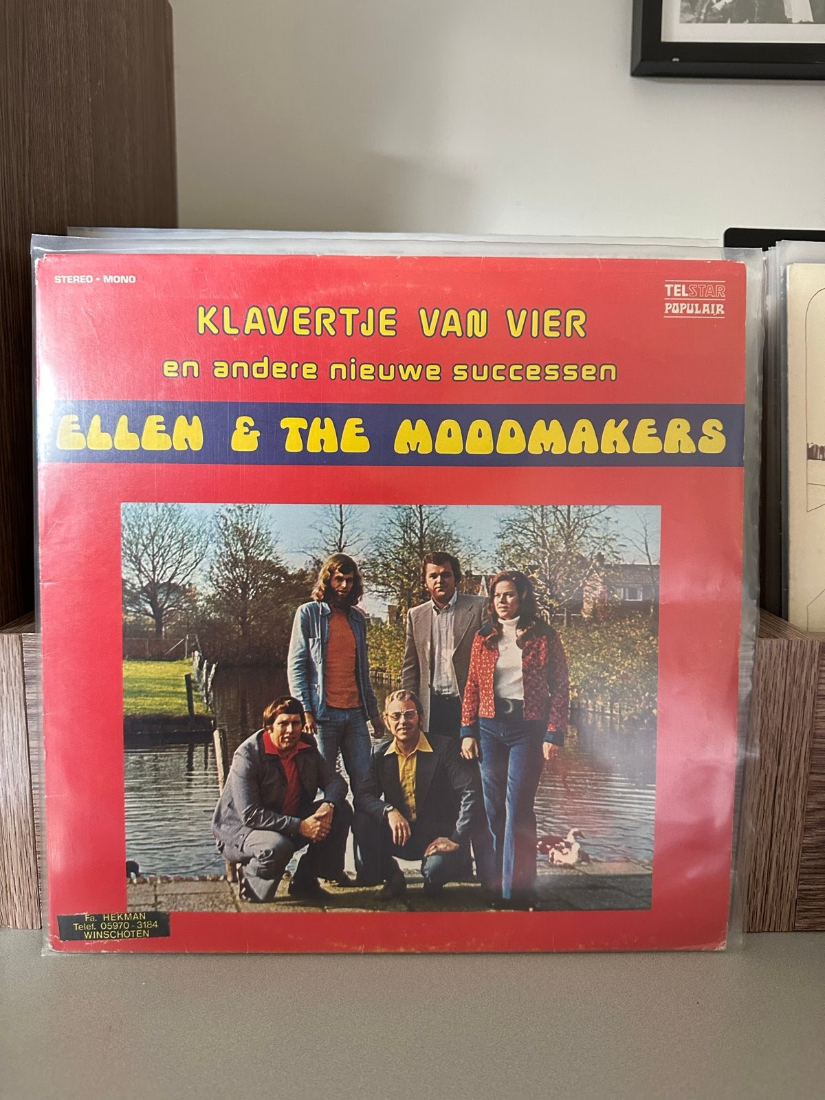 Gezocht: Ellen & The Moodmakers - Klavertje van Vier LP, LP, Gebruikt, Pop, Ophalen of Verzenden