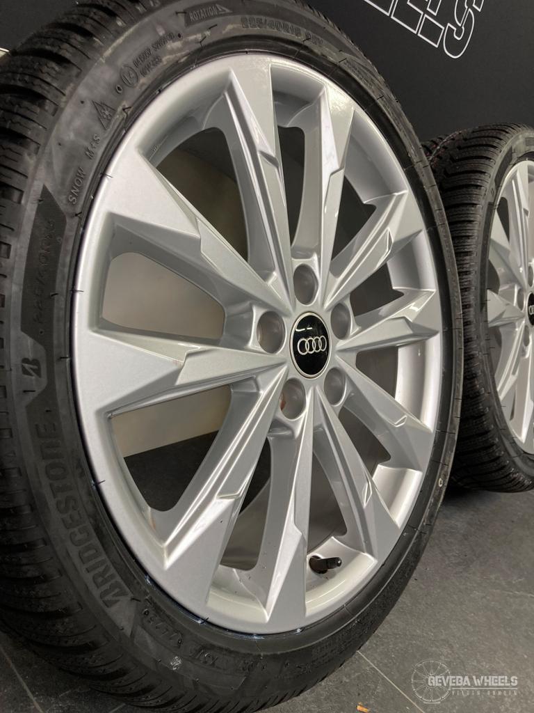 18” originele Audi A3 S3 8P 8V 8Y velgen + nwe winterbanden, Auto-onderdelen, Banden en Velgen, 18 inch, Gebruikt, -, -
