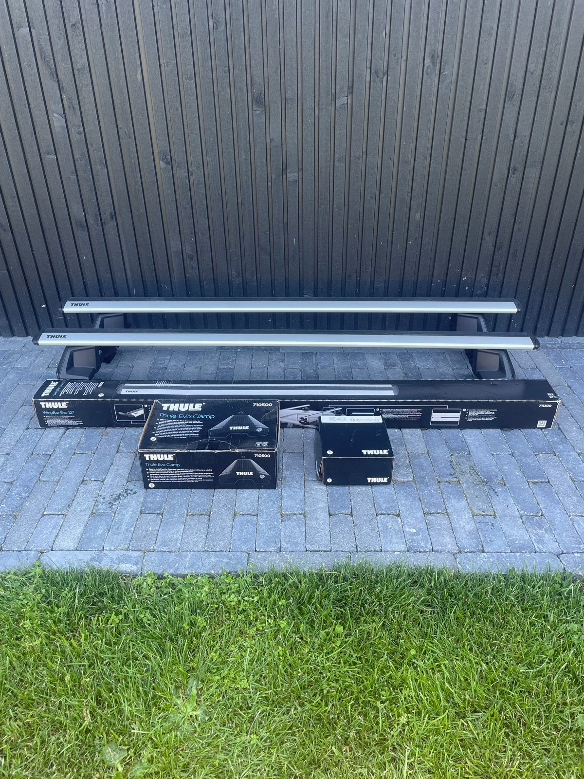 Complete nette Thule dakdragerset met kit voor Opel Astra, Ophalen of Verzenden, Zo goed als nieuw