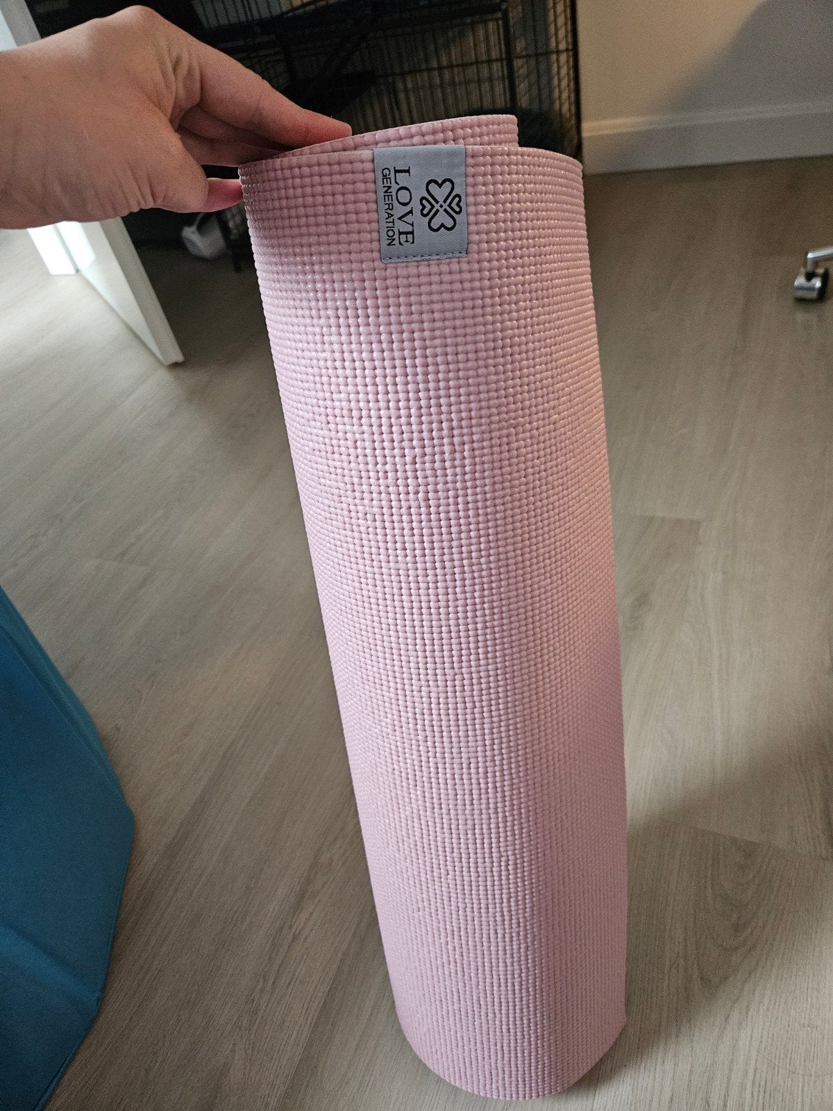 Nieuwe roze yogamat - Love Generation, Ophalen of Verzenden, Nieuw, Yogamat