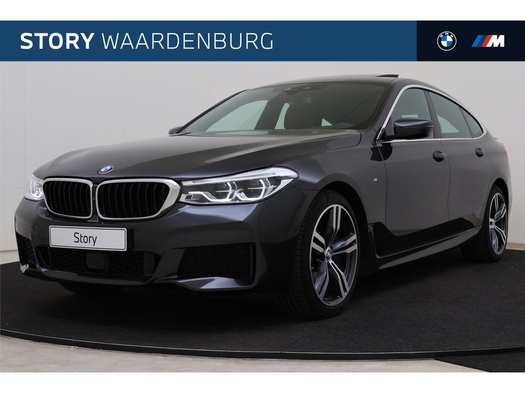 BMW 6 Serie Gran Turismo 630i High Executive M Sport Automaa, Auto's, BMW, 4 cilinders, Bedrijf, 1695 kg, Zilver of Grijs