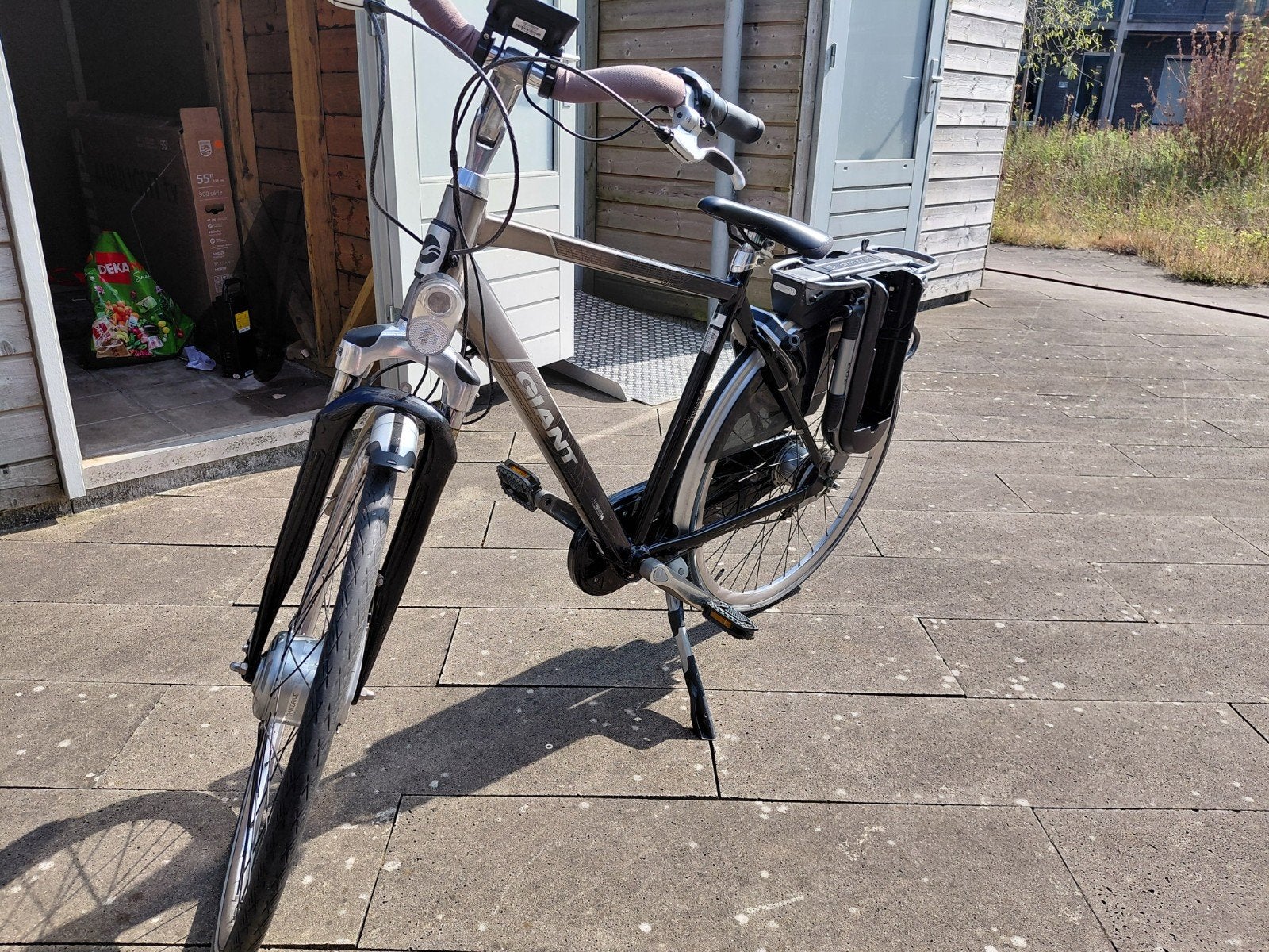 giant twist double elektrische fiets. opknapper., Ophalen, Gebruikt, Giant, 51 tot 55 cm