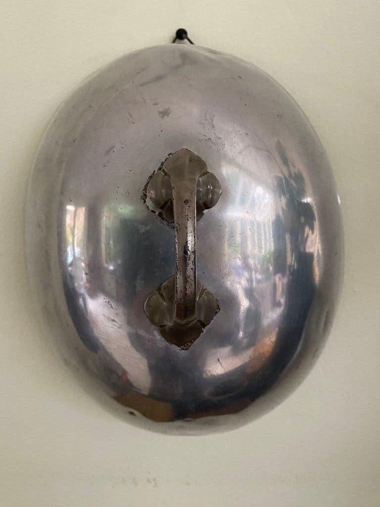 Antieke ovale Engelse Cloche . Ca. 1880.  26 x 21,5 cm., Antiek en Kunst, Ophalen of Verzenden