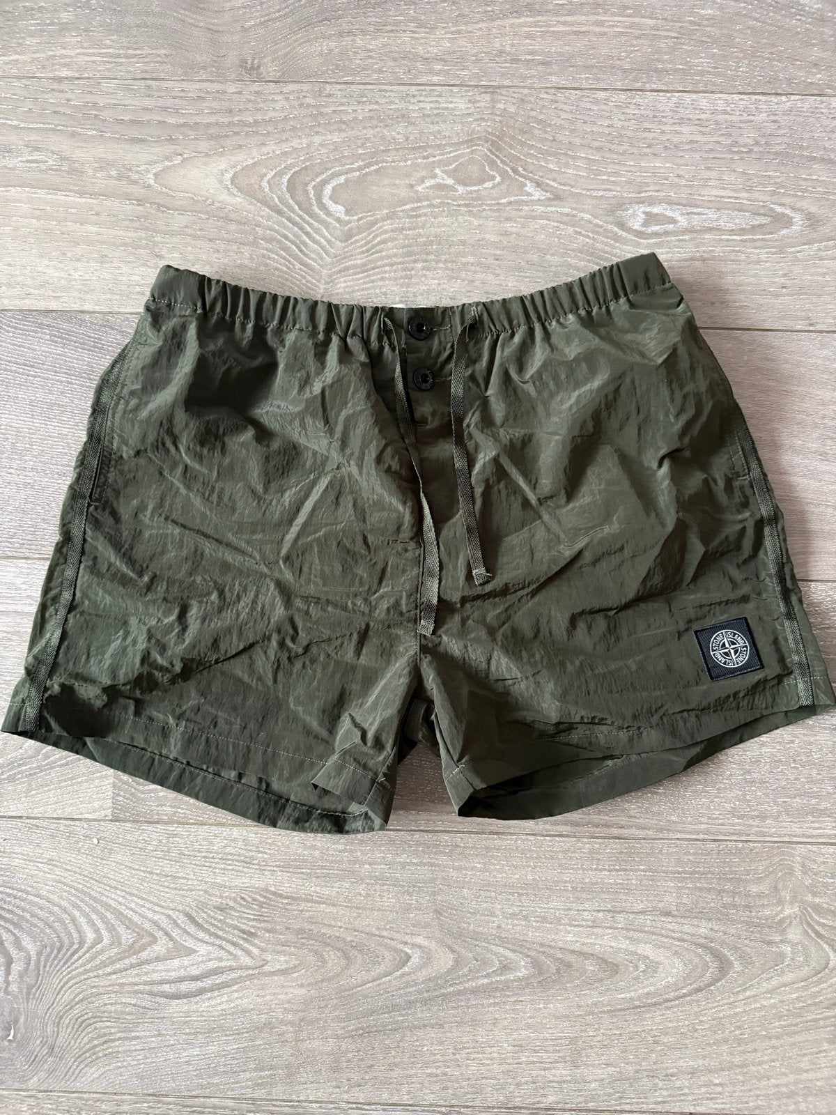 Stone Island Zwemshort - Maat M - Groen, Verzenden, Maat 48/50 (M), Groen, Zwemshort