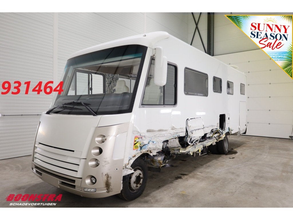 Niesmann+Bischoff Flair 800 ILW 70C20 Aut. Lucht Leder Dakai, Alarm, Boonstra Schadevoertuigen, Bedrijf, Diesel