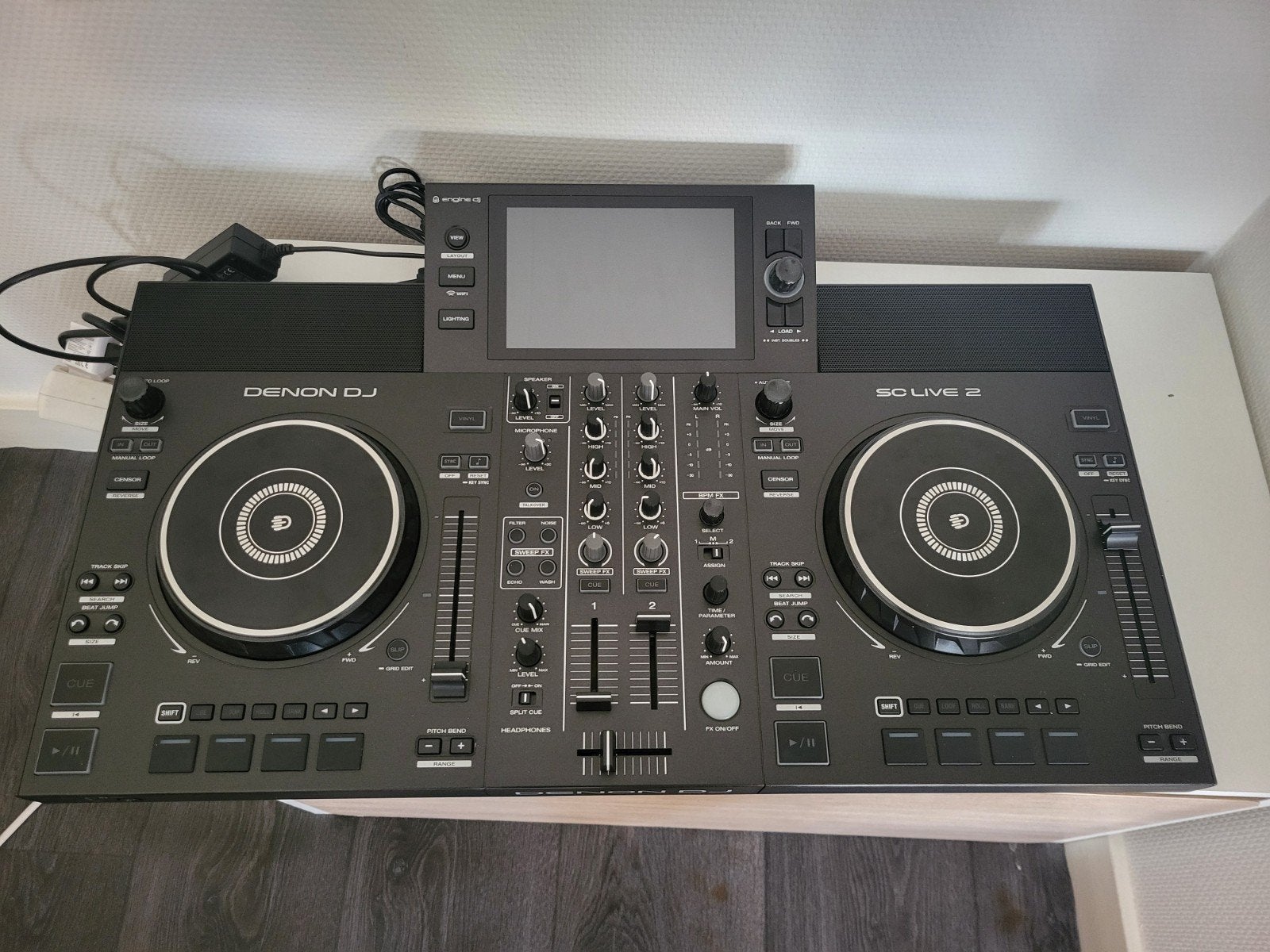 Denon DJ SC LIVE 2 – Standalone DJ Controller – Nieuwstaat, Ophalen of Verzenden, Zo goed als nieuw, Dj-set, Denon