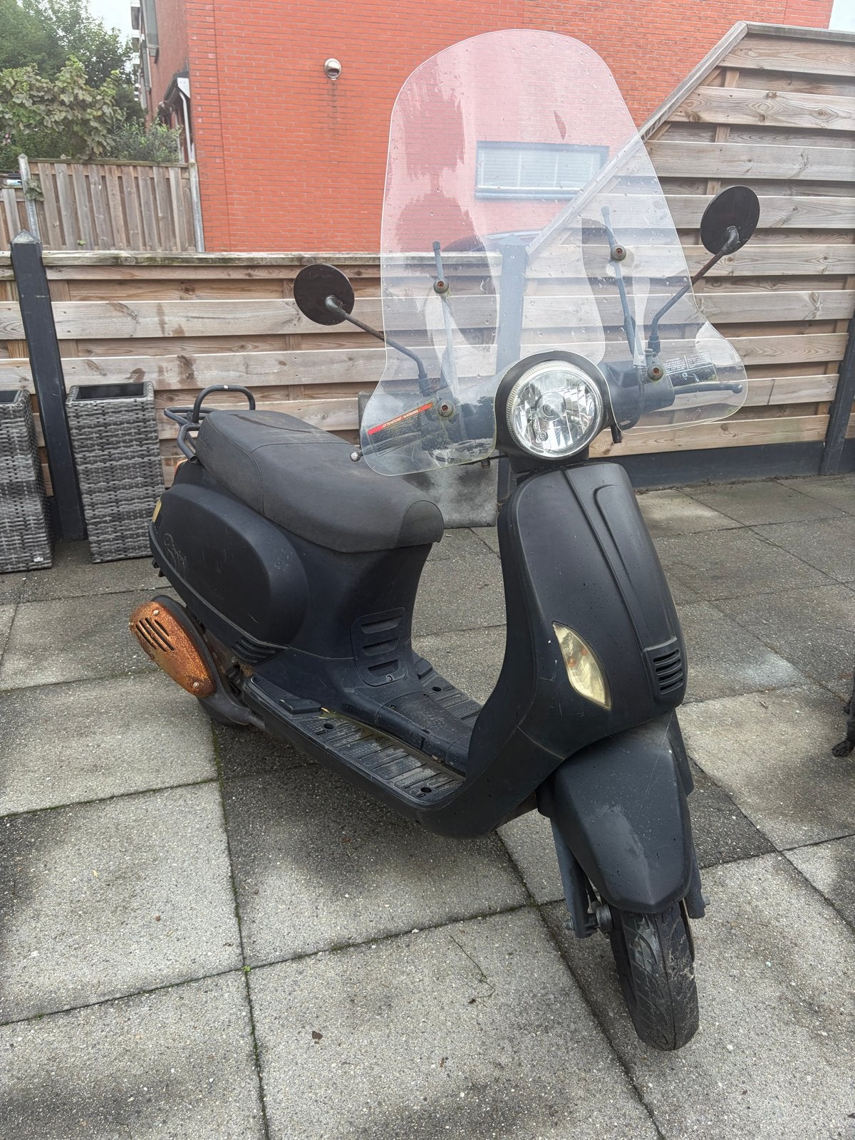 Piaggio Zip 2000 - Mat Zwart, Ophalen of Verzenden, Gebruikt, Benzine, Piaggio