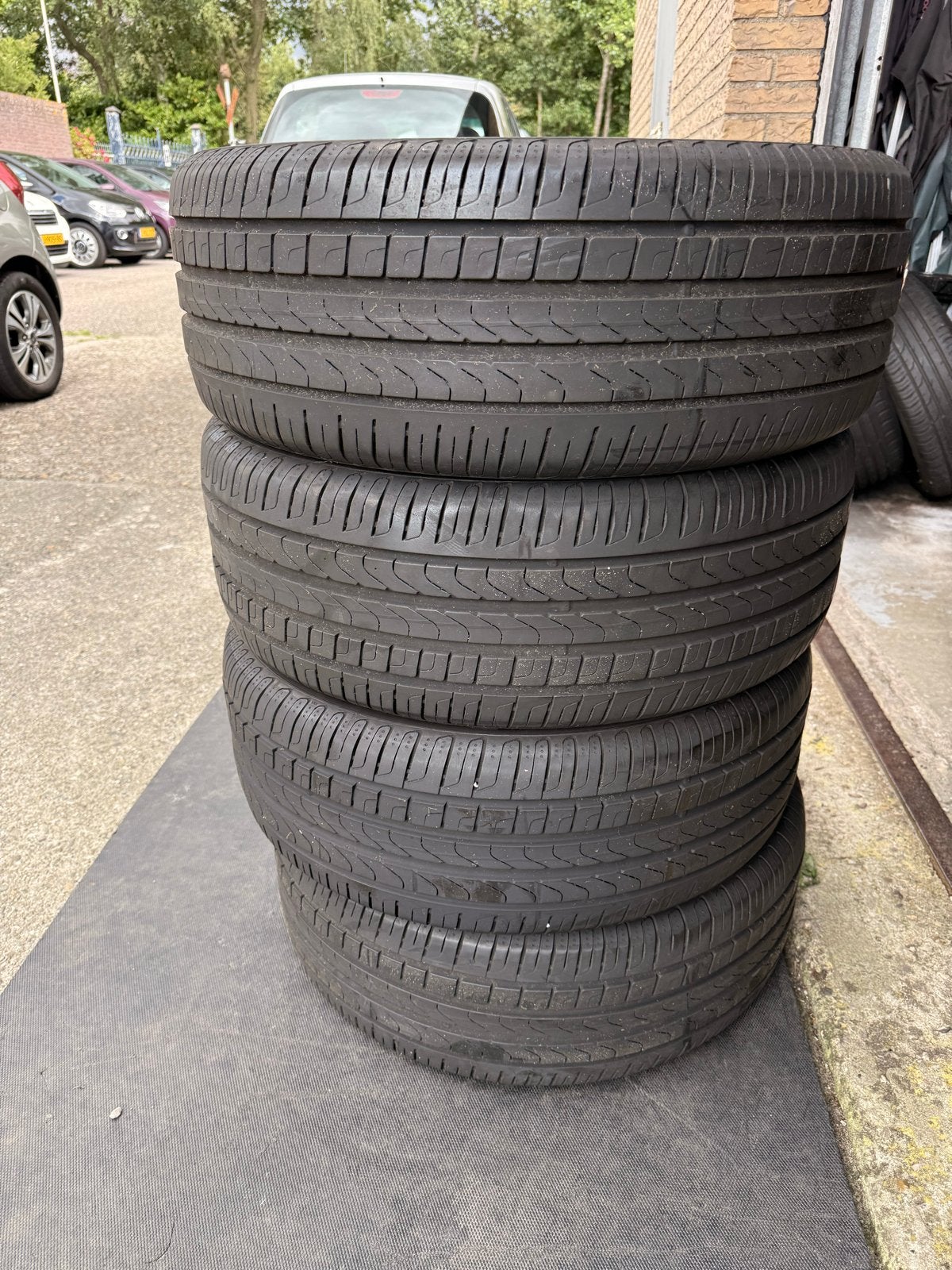 Pirelli Scorpion Verde 235/50 R19 99V Zomerbanden, 19 inch, Gebruikt, Ophalen of Verzenden, 235 mm