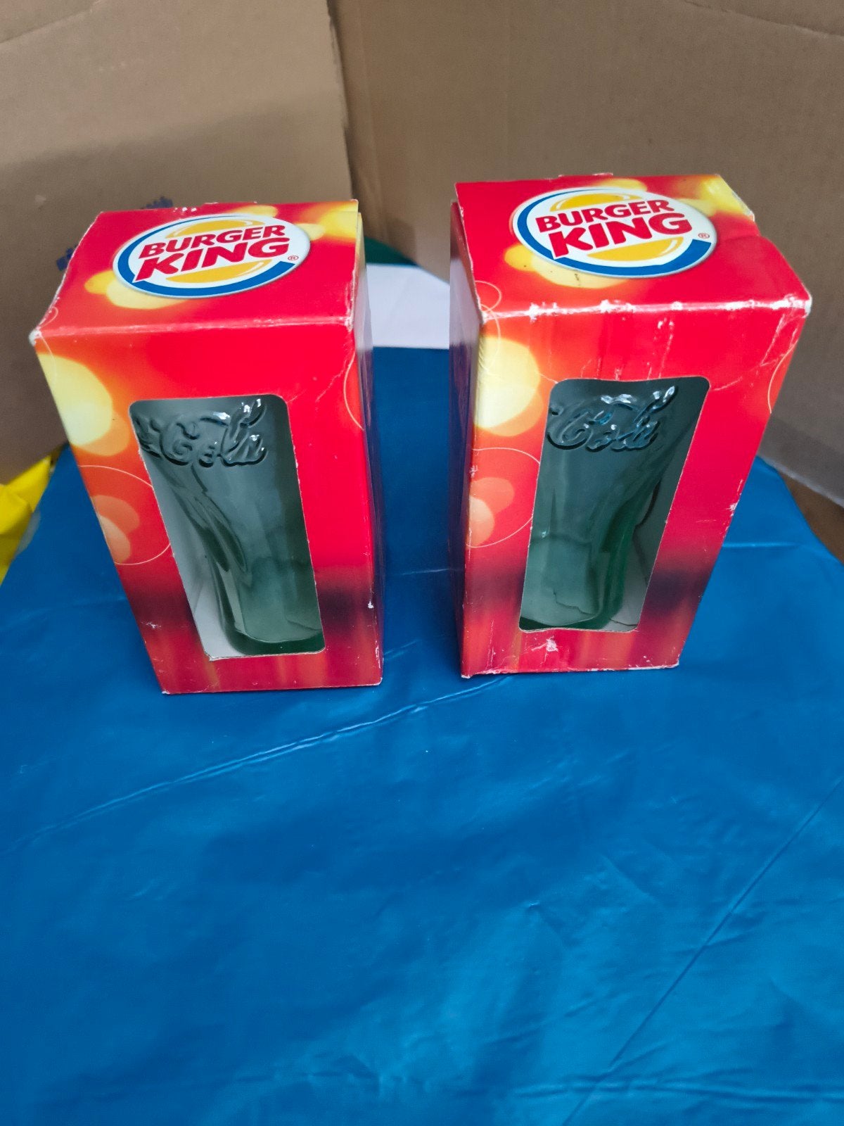Burger King Coca Cola glazen, Verzenden, Frisdrankglas