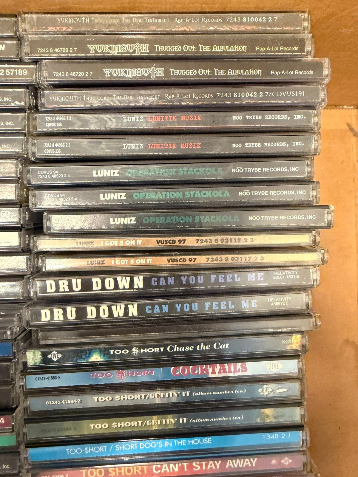 Grote verzameling hiphop: 2Pac, Snoop, Eminem, Nas, Wu-Tang, Ophalen of Verzenden