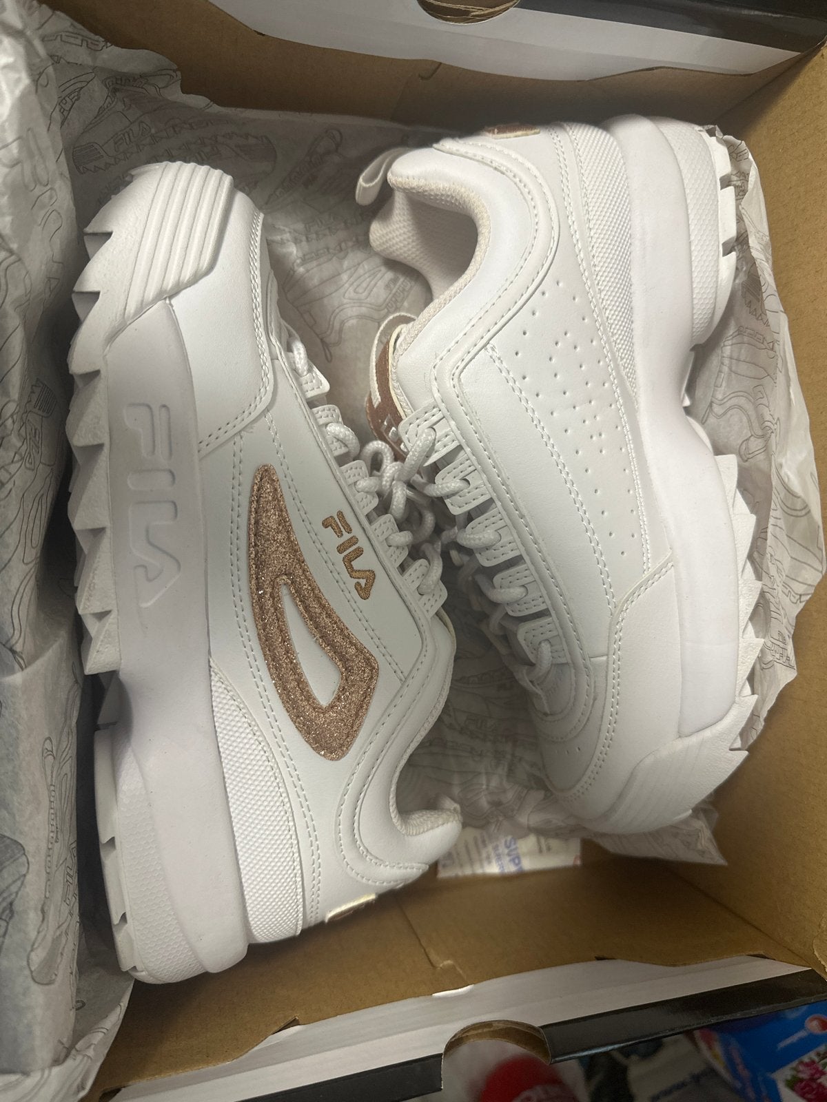 Fila Disruptor Sneakers, Ophalen, Nieuw, Wit, Sneakers of Gympen