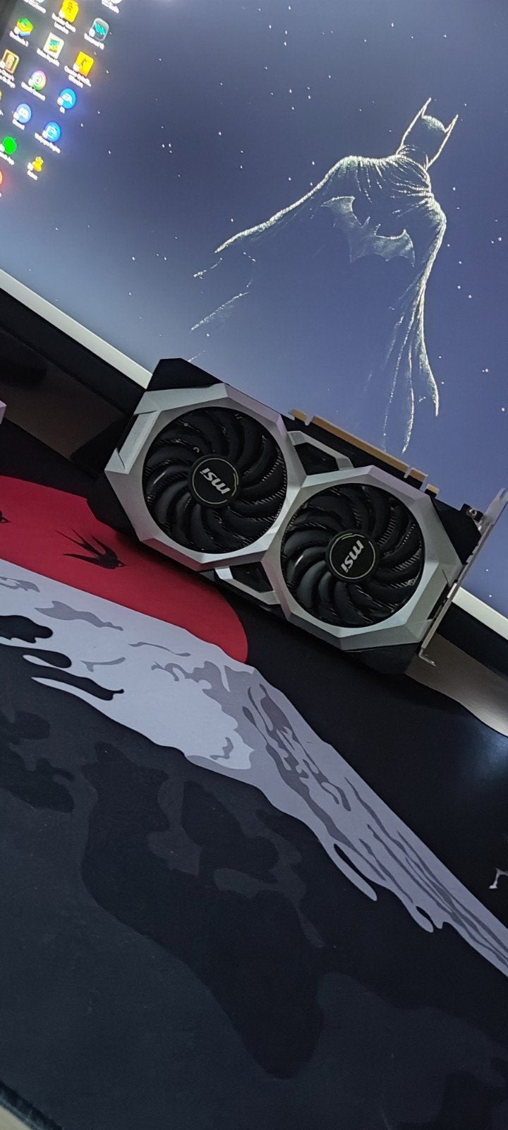 MSI Dual RTX 2060 Videokaart - Zo goed als nieuw, PCI-Express 3, GDDR6, Ophalen of Verzenden, Zo goed als nieuw
