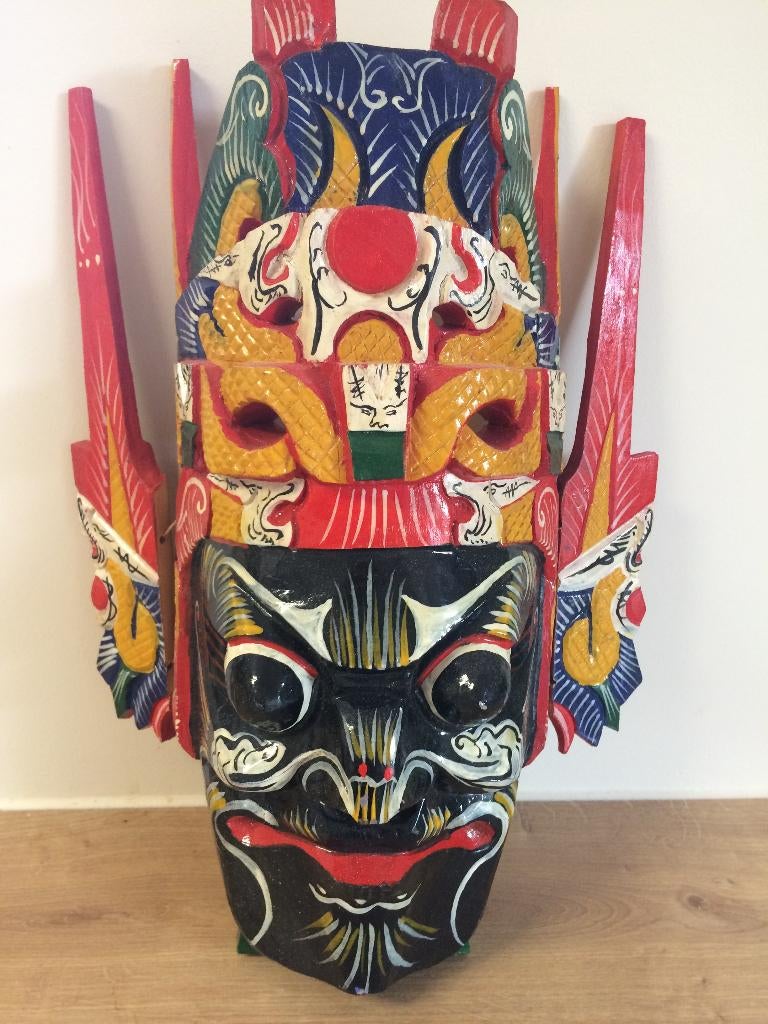 Chinees opera masker, Ophalen of Verzenden