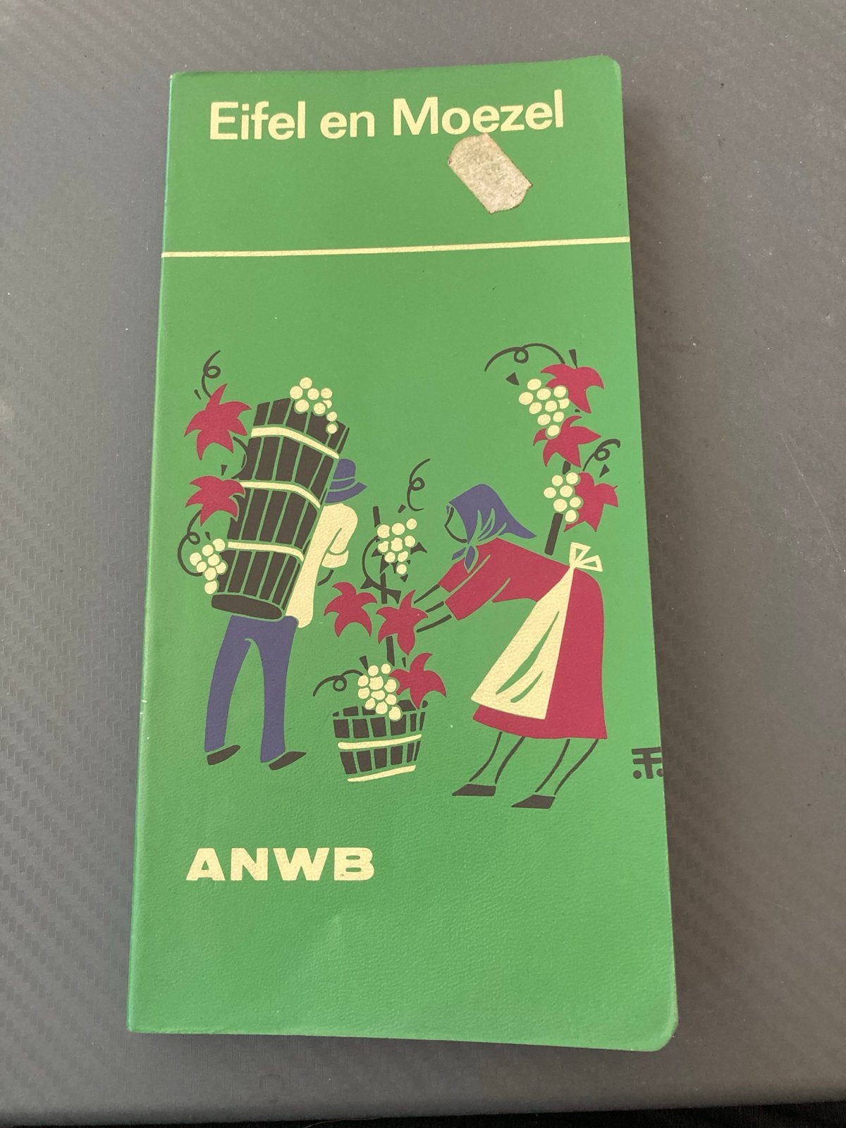 ANWB Reisgids Eifel en Moezel - Vintage Brochure, Gelezen, Europa, Ophalen of Verzenden, ANWB