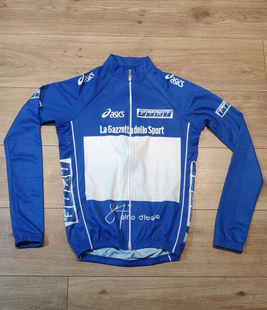 Vintage wielershirt Giro d'Italia Intergiro klassement, Ophalen of Verzenden, Zo goed als nieuw, Kleding