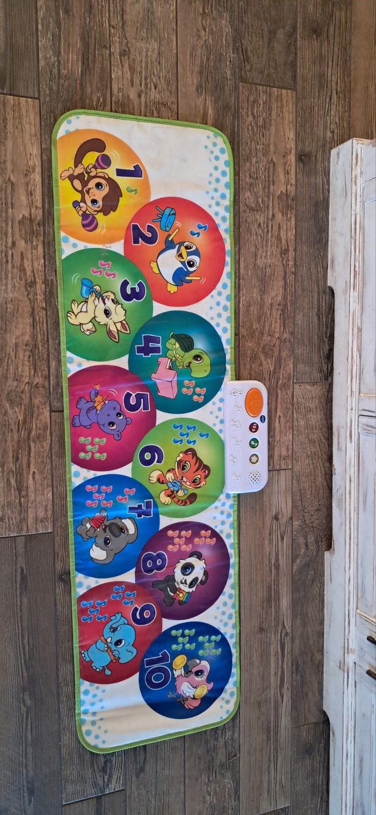VTech Speelmat met geluidjes - Leren tellen, Ophalen of Verzenden, Gebruikt, 6 maanden tot 2 jaar