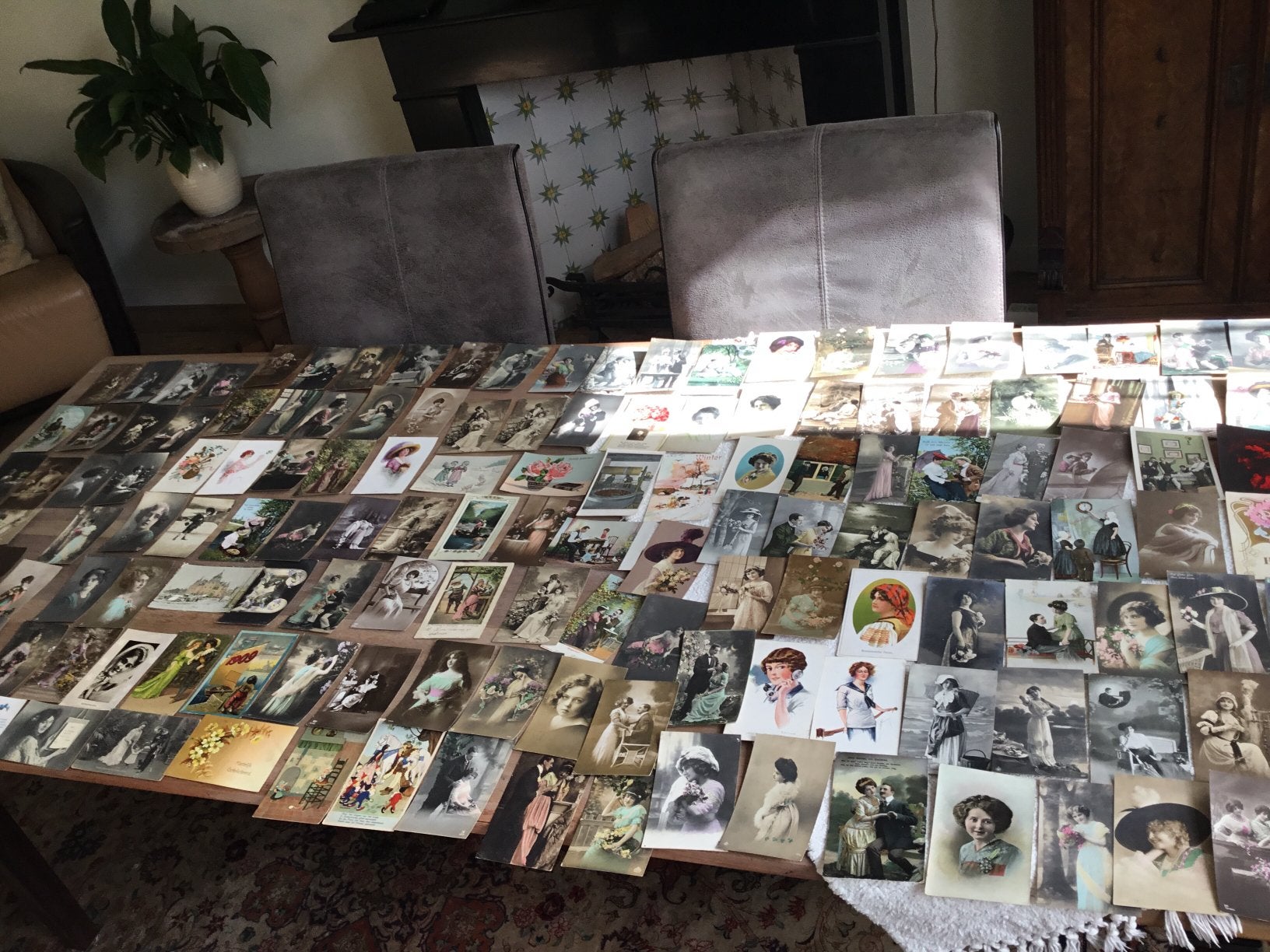 160 antieke ansichtkaarten prentbriefkaarten, Verzamelen, Foto's en Prenten, Ophalen of Verzenden, Voor 1940, Gebruikt
