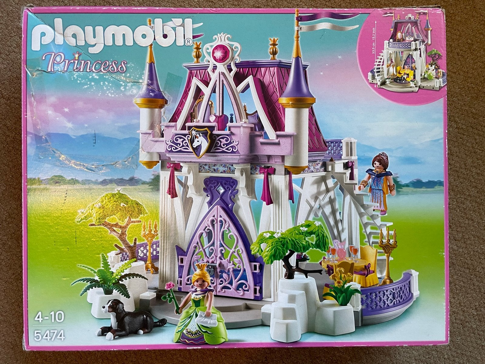 Playmobil Prinsessen Kasteel (5474), Gebruikt, Complete set, Ophalen of Verzenden, Kasteel/Fort