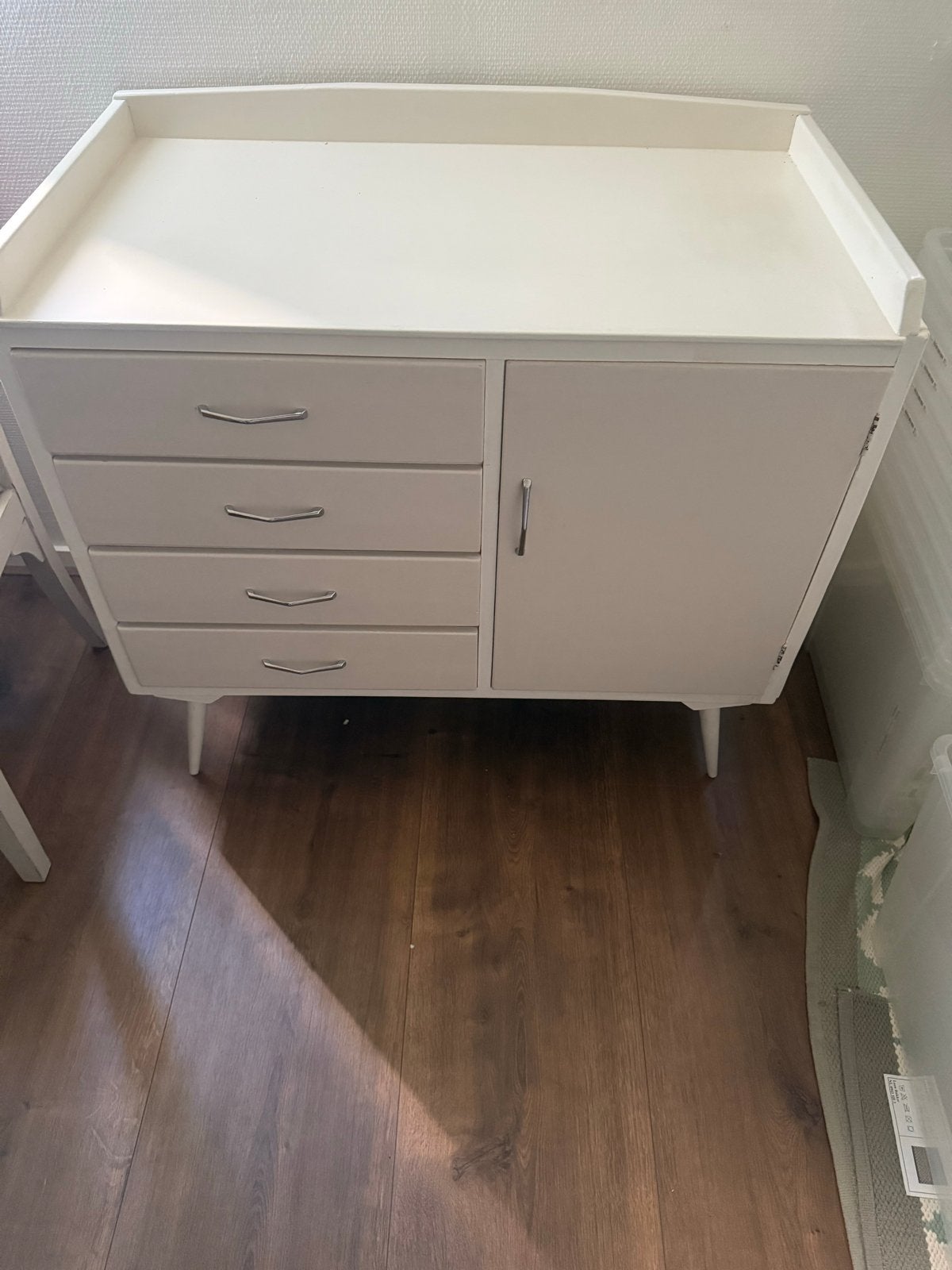 Vintage Commode - Uniek Handgemaakt Exemplaar (ca. 1960), Ophalen, Gebruikt, 50 tot 70 cm, 75 tot 100 cm