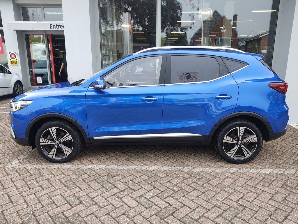 MG Mg Zs EV LUXURY 45 KWH Open dak | Adaptive Cruise | Carpl, Auto's, MG, 12 maanden, Gebruikt, Zwart, 273 km