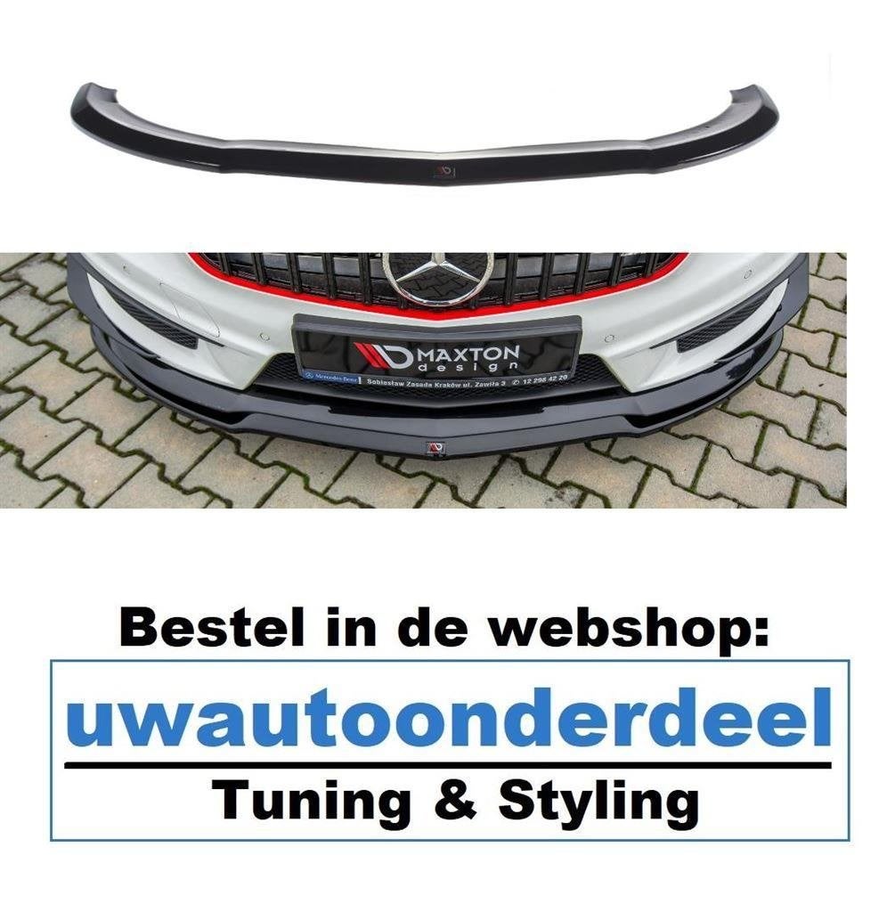 Maxton Design Mercedes A45 AMG Spoiler Lip Splitter W176, A.parts@hotmail.nl, Trasmolenlaan 12 3447 GZ Woerden, Verzenden, Nieuw