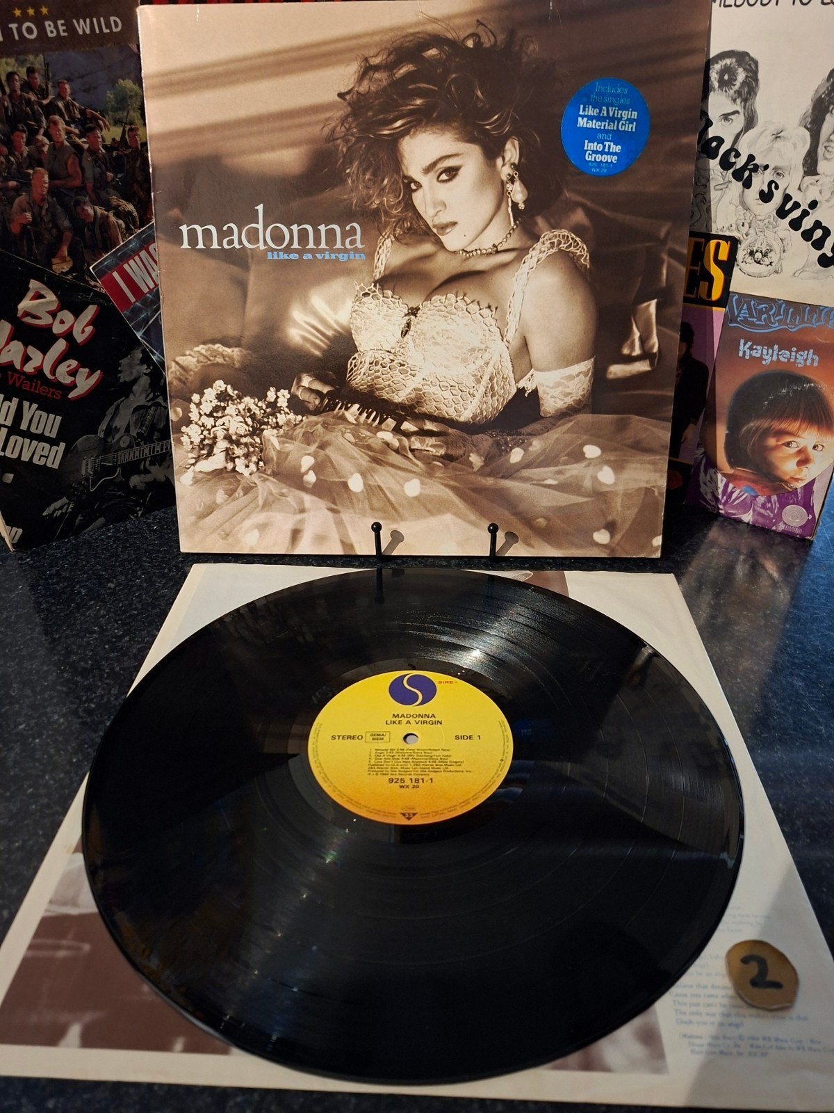 Madonna - Like a Virgin LP (1984) - 2, LP, Gebruikt, Pop, Overige formaten