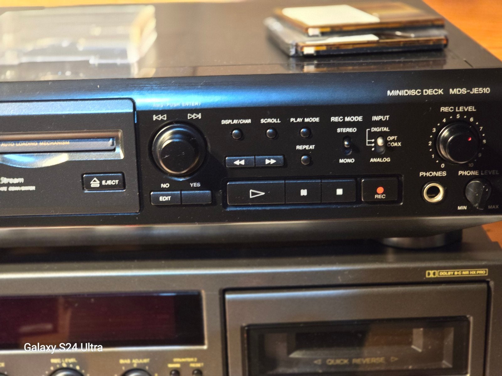 Sony MDS-JE510, Ophalen of Verzenden, Minidisc-speler