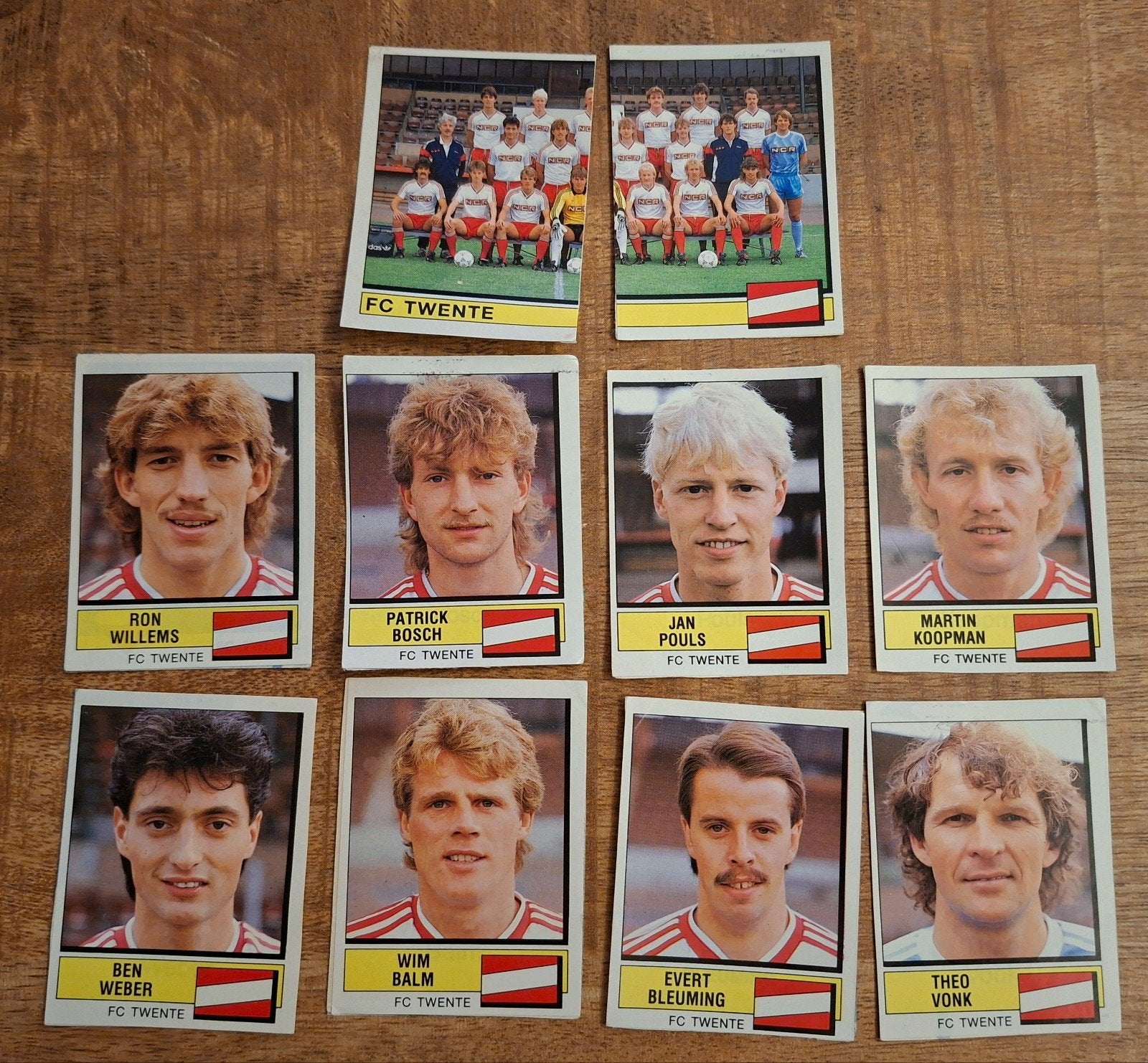 FC Twente Panini Voetbal Plaatjes 1988 - Knip, Ophalen of Verzenden, Gebruikt, F.C. Twente, Poster, Plaatje of Sticker