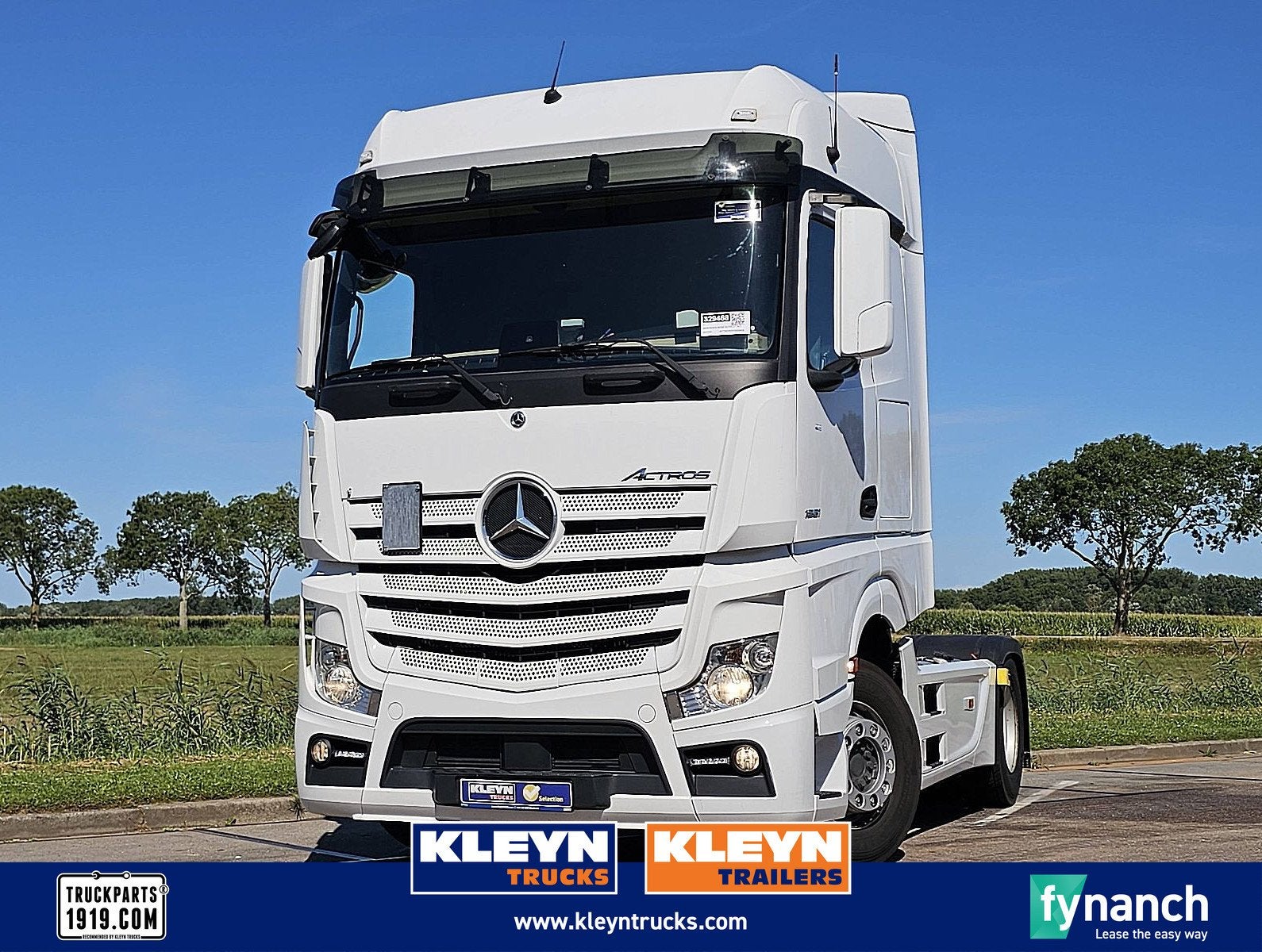 MERCEDES-BENZ ACTROS 1851 retarder, Automaat, Euro 6, 510 pk, Wit