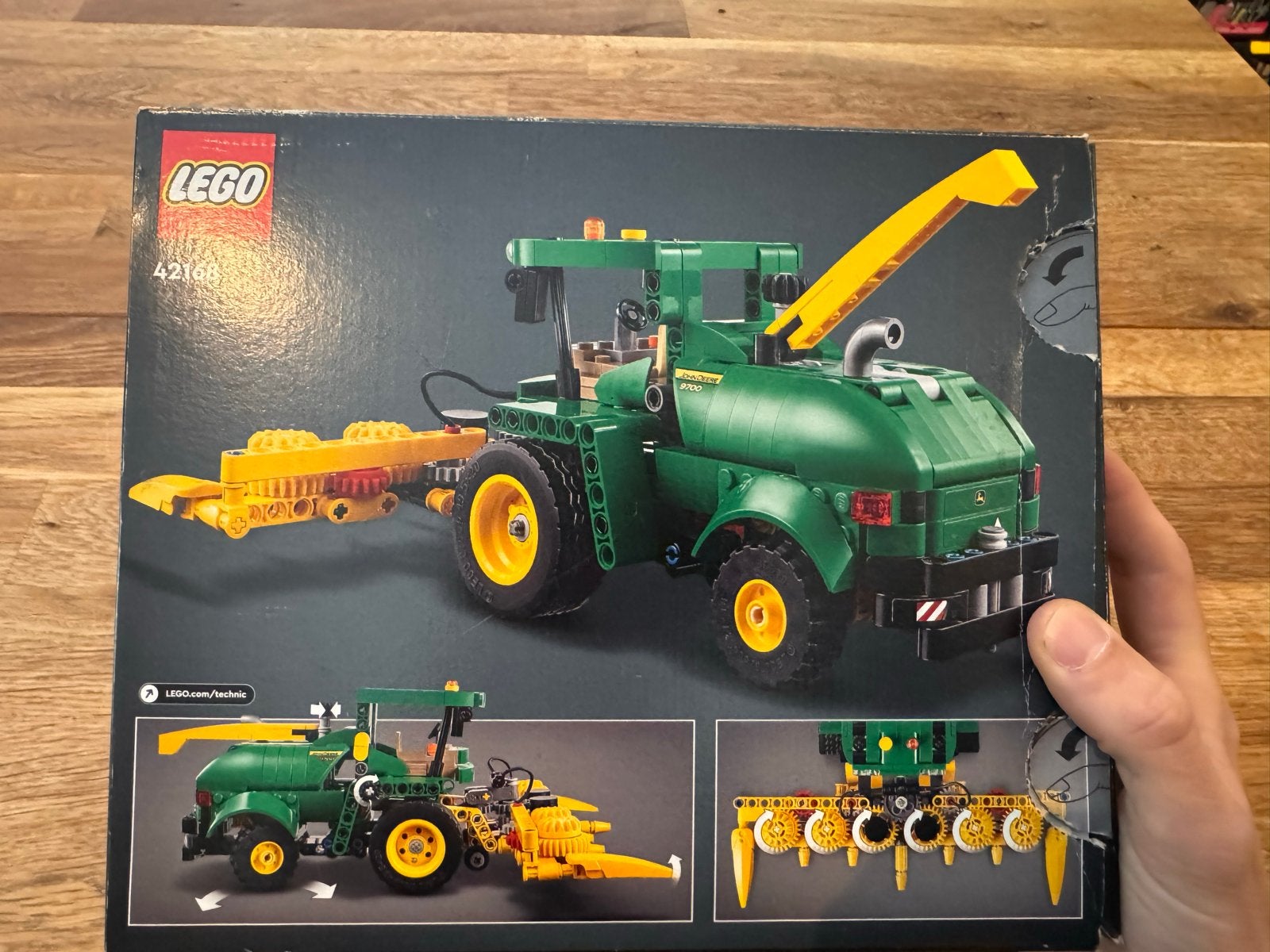 LEGO Technic John Deere 9700 Forage Harvester 42168, Ophalen of Verzenden, Nieuw, Overige merken